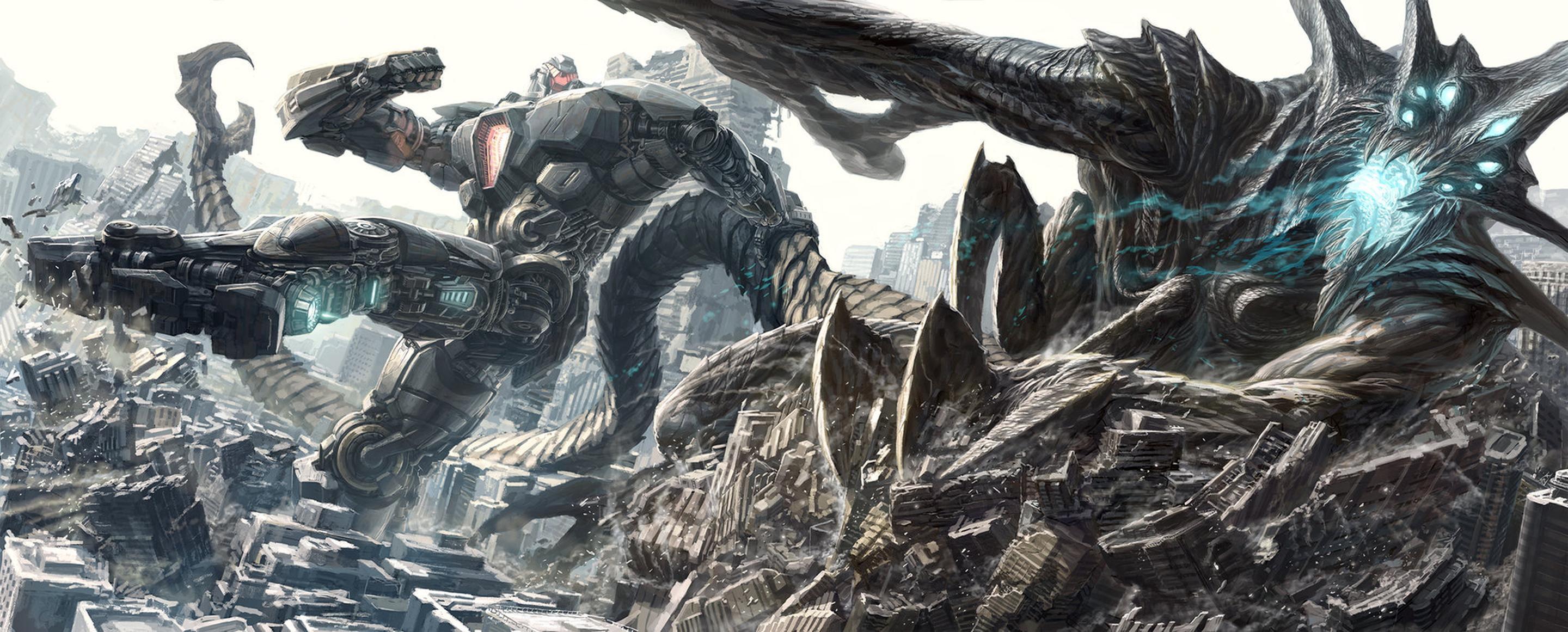 2880x1161 Wallpaper Movie, Pacific Rim, Jaeger Pacific