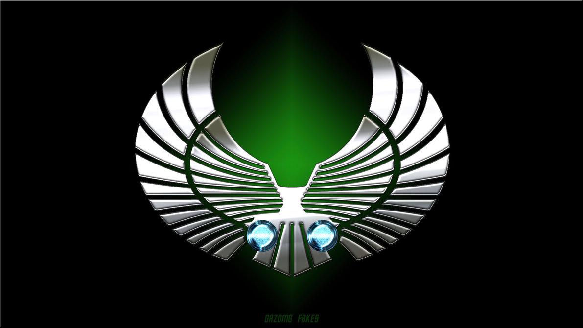 1191x670 Free download Star Trek Romulan Logo by gazomg on [1191x670] for your Desktop, Mobile & Tablet. Explore Romulan Wallpaper. Romulan Warbird Wallpaper