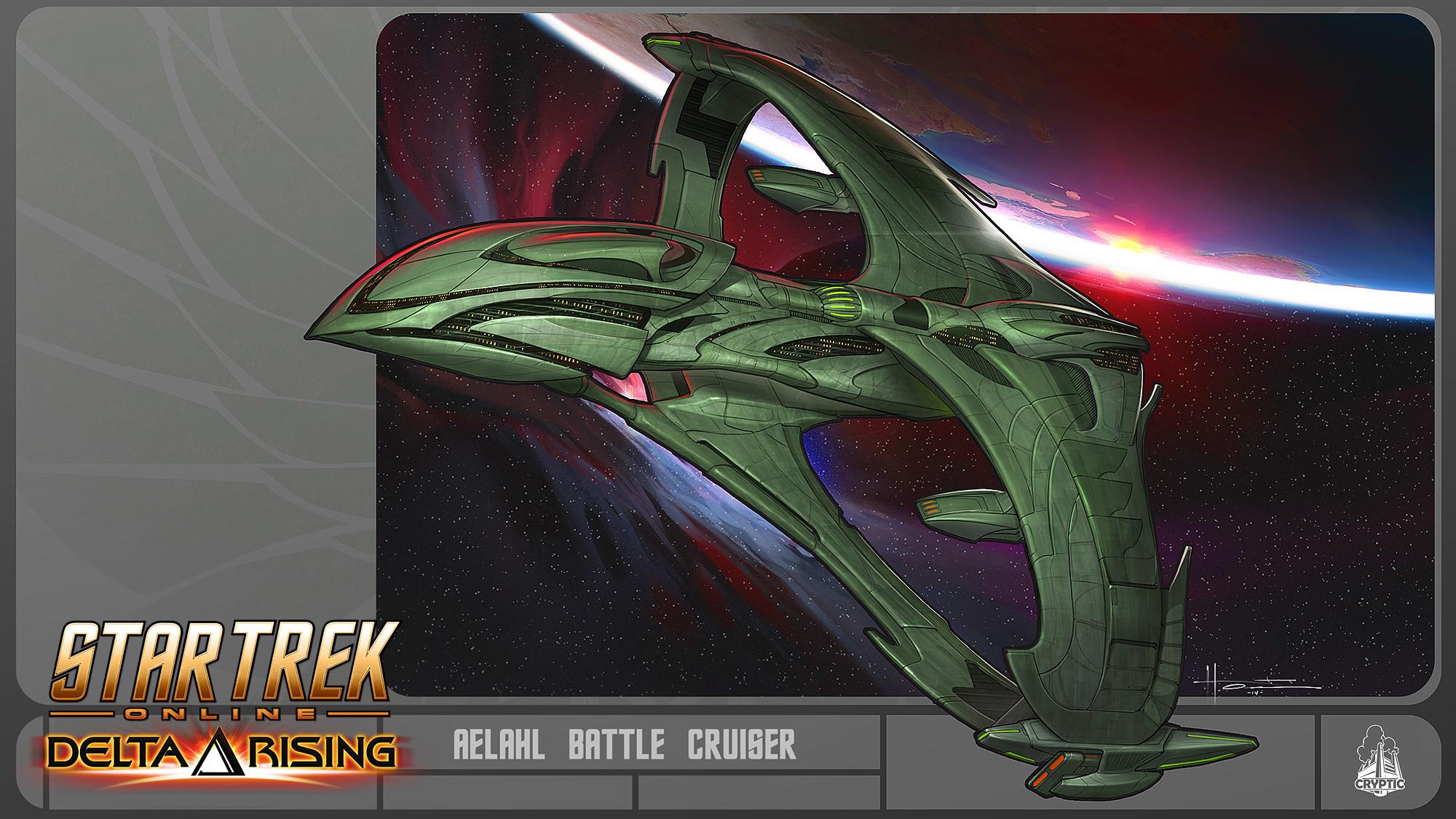 2000x1125 Aelahl Romulan Ship Trek Online