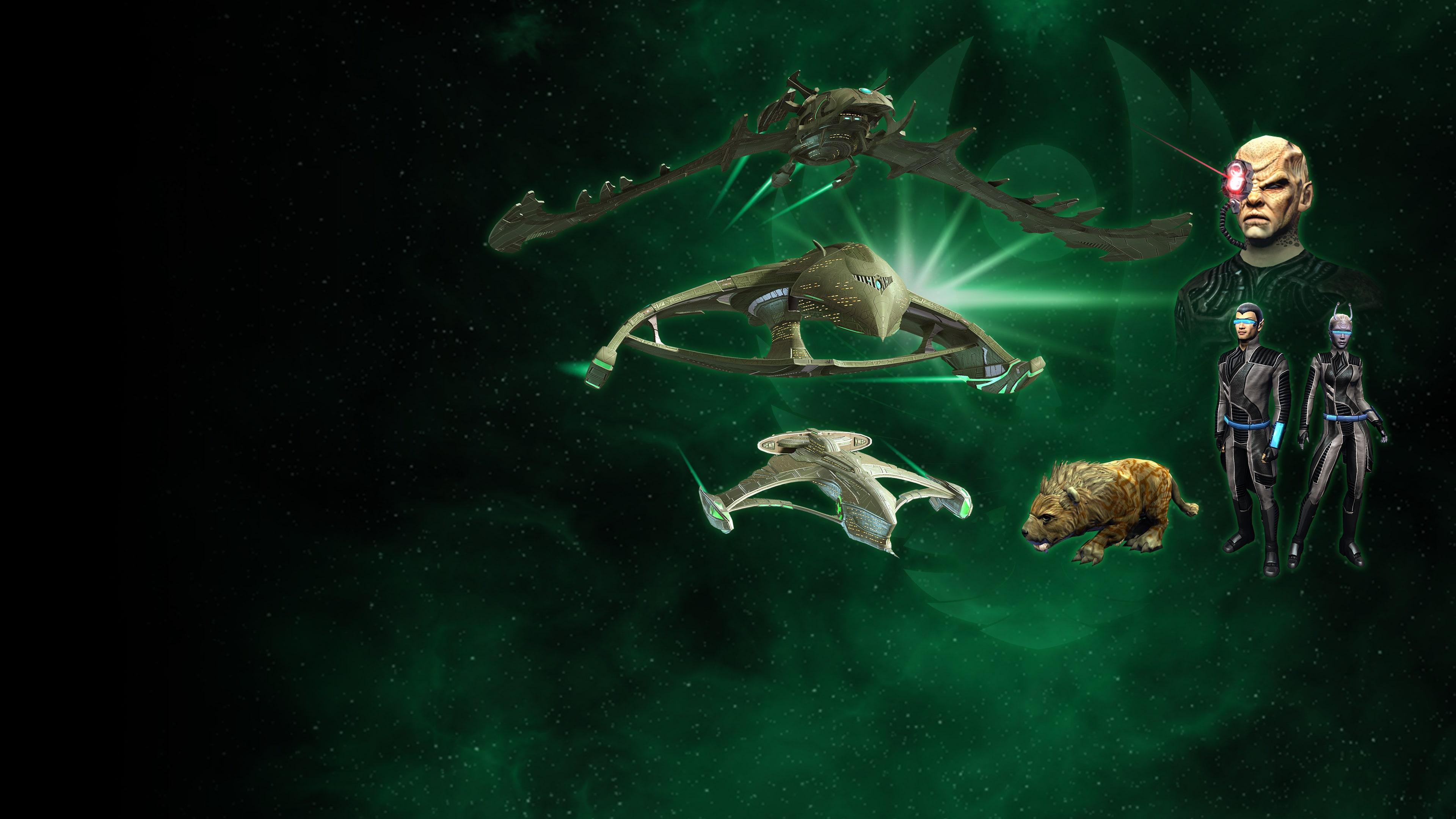 3840x2160 Romulan Fleet Admiral Faction Pack