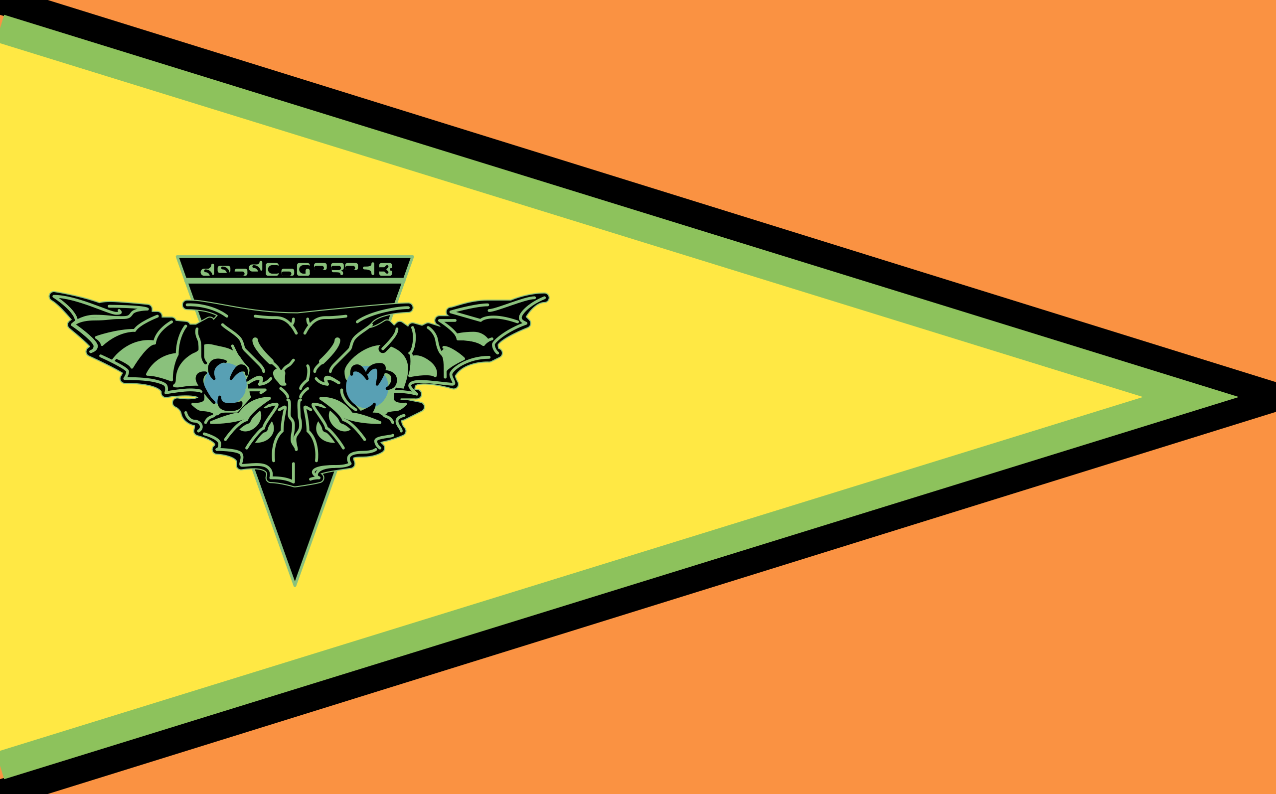 2560x1593 flag, Star Trek, fictional logo, Romulan, simple background, minimalism, logox1593 Wallpaper