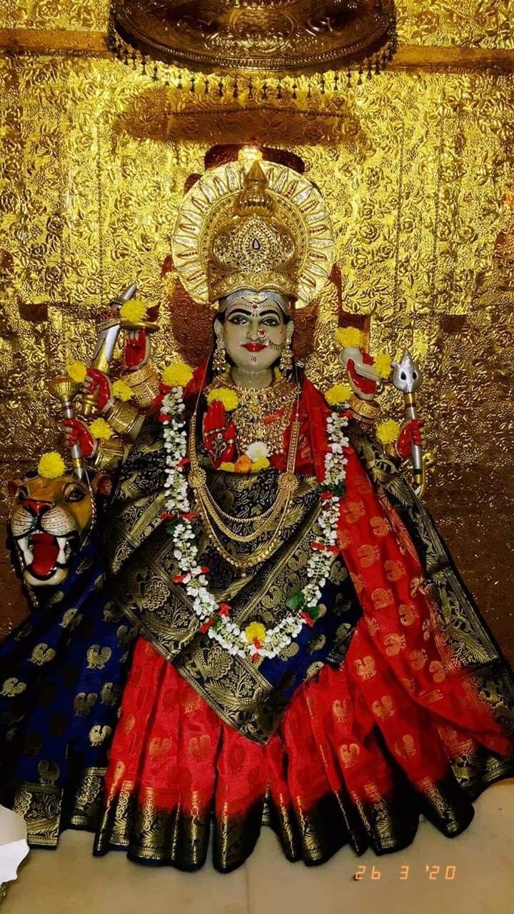 720x1280 Today Date 26 3 2020 Darshan Ambaji Dham Mulund. Devin Art, Durga Goddess, Photo Of Lord Shiva