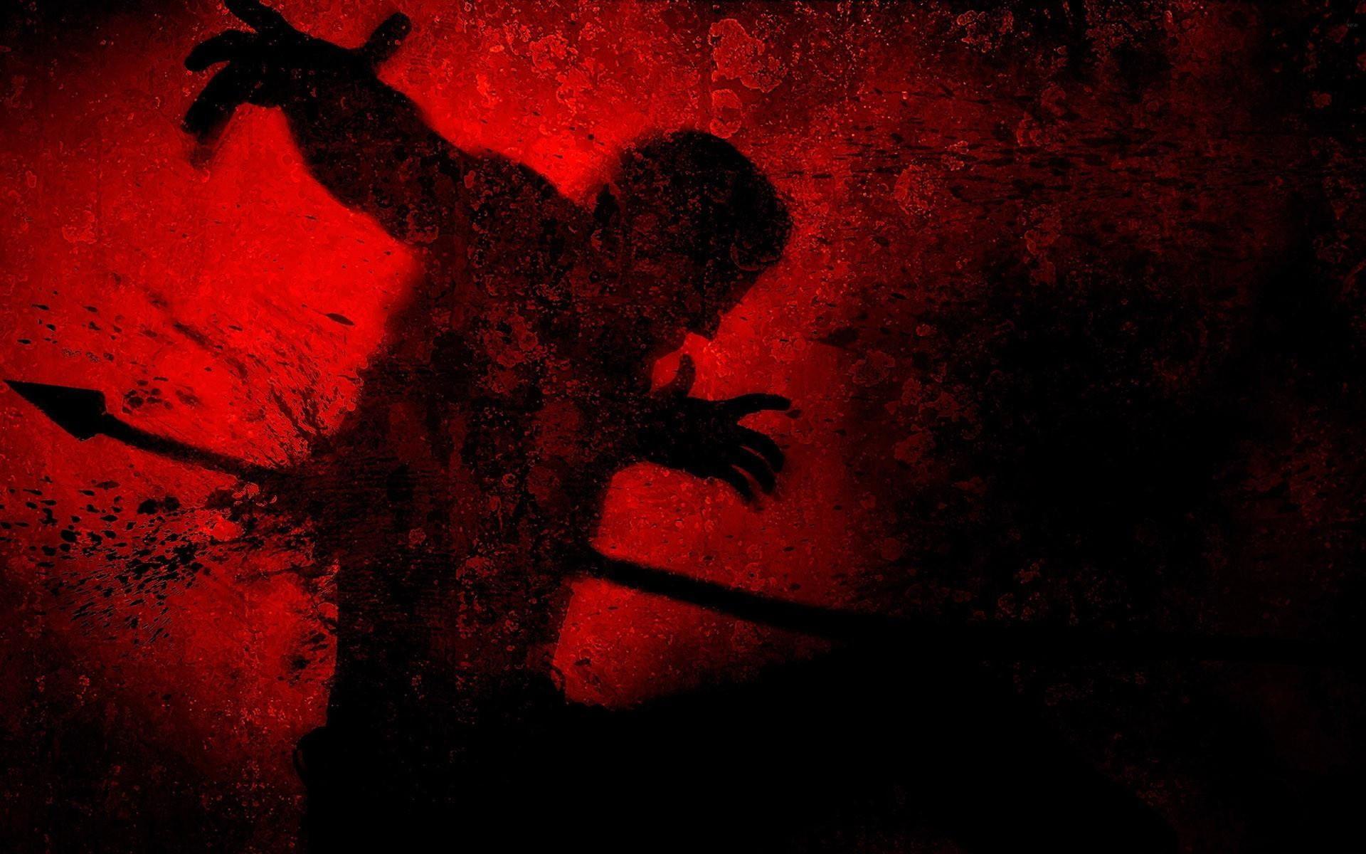 1920x1200 Wallpaper / 1080P, 1920x murder, spear, artistic, man, silhouette, stab, shadow free download