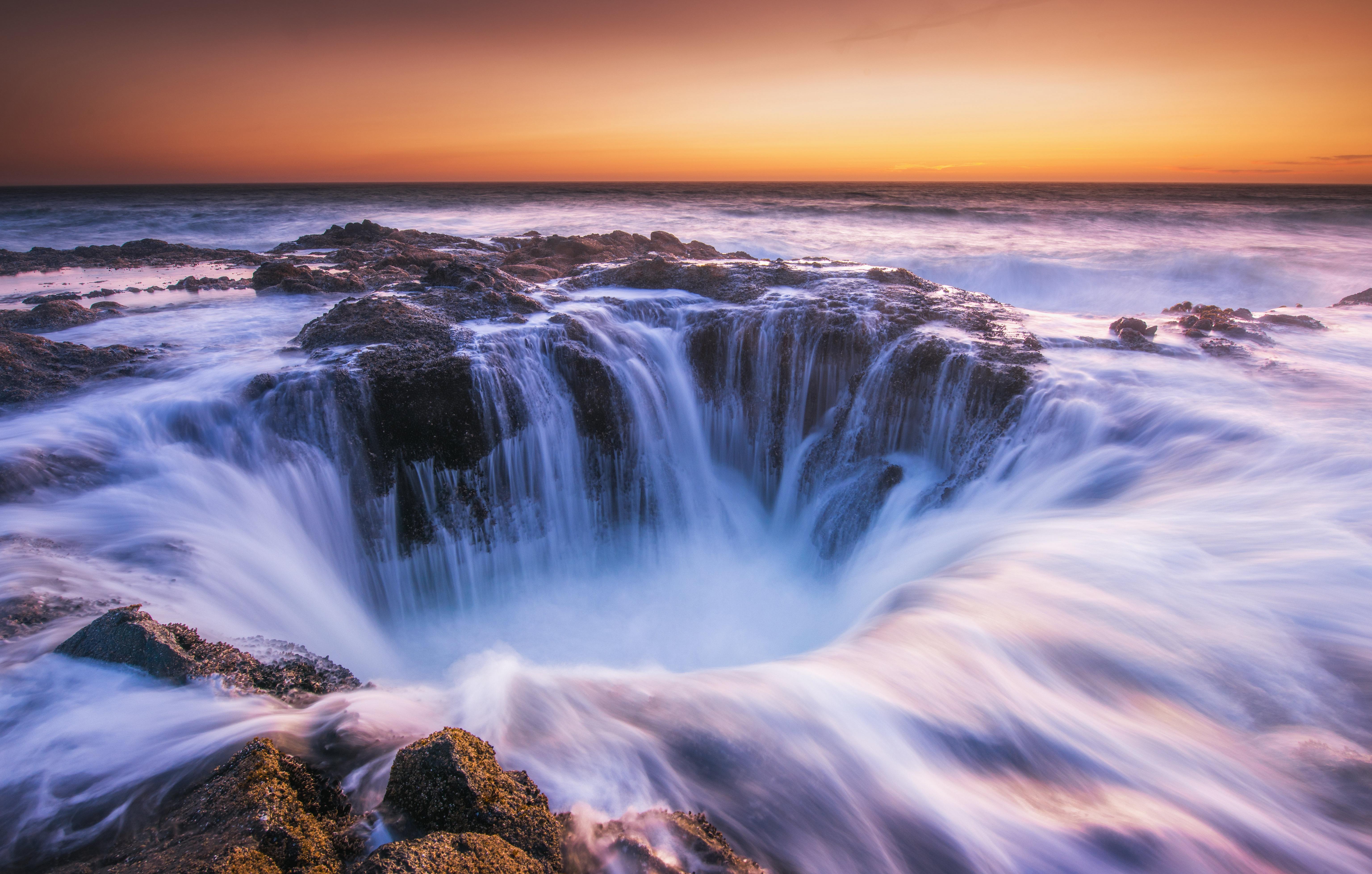 6144x3915 Waterfall 4k Ultra HD Wallpaper