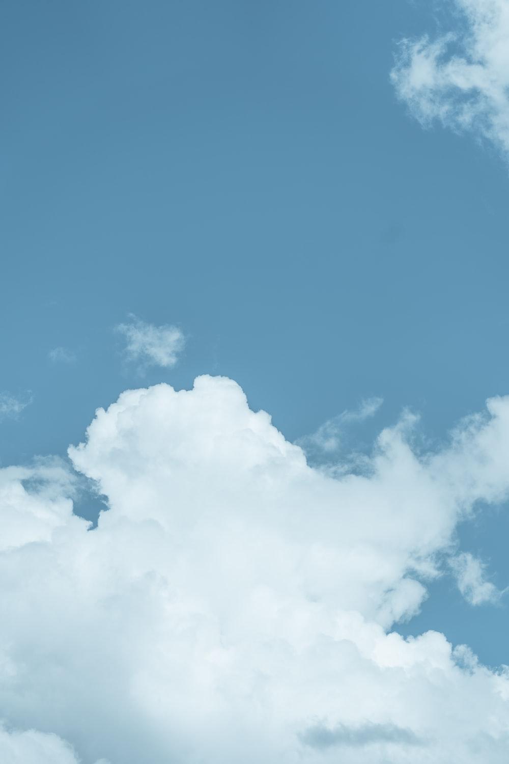 1000x1500 White clouds and blue sky during daytime photo