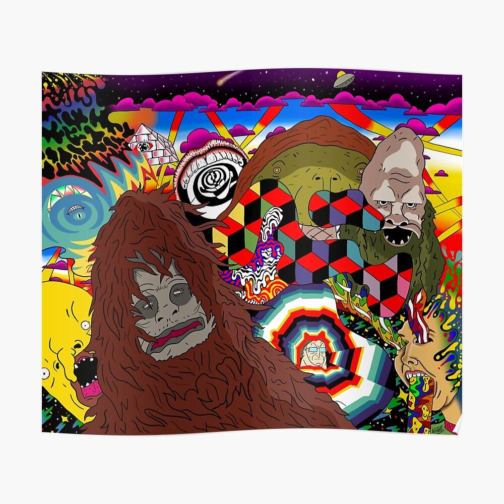 1000x1000 The big lez show wall art Art Print
