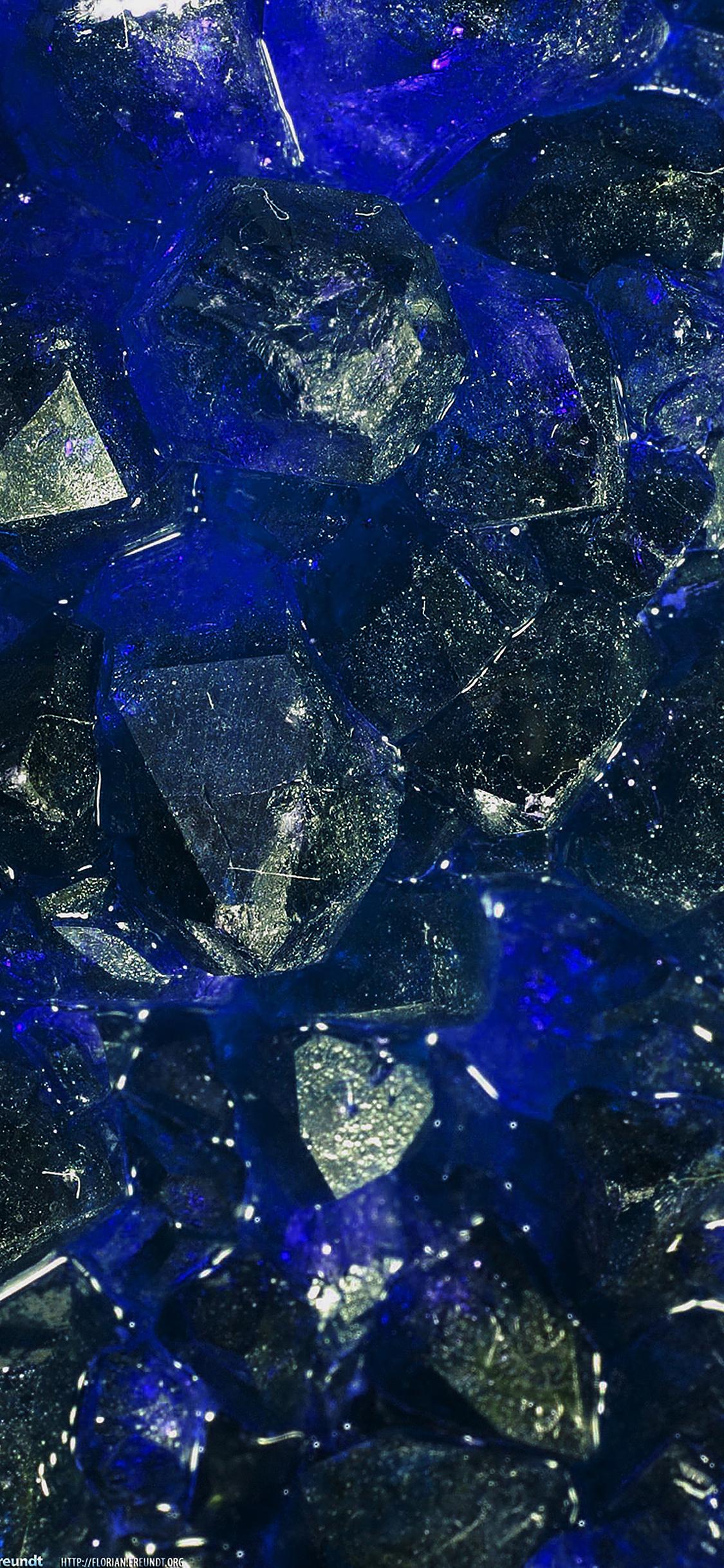 1125x2436 iPhone X wallpaper. jewel texture blue pattern