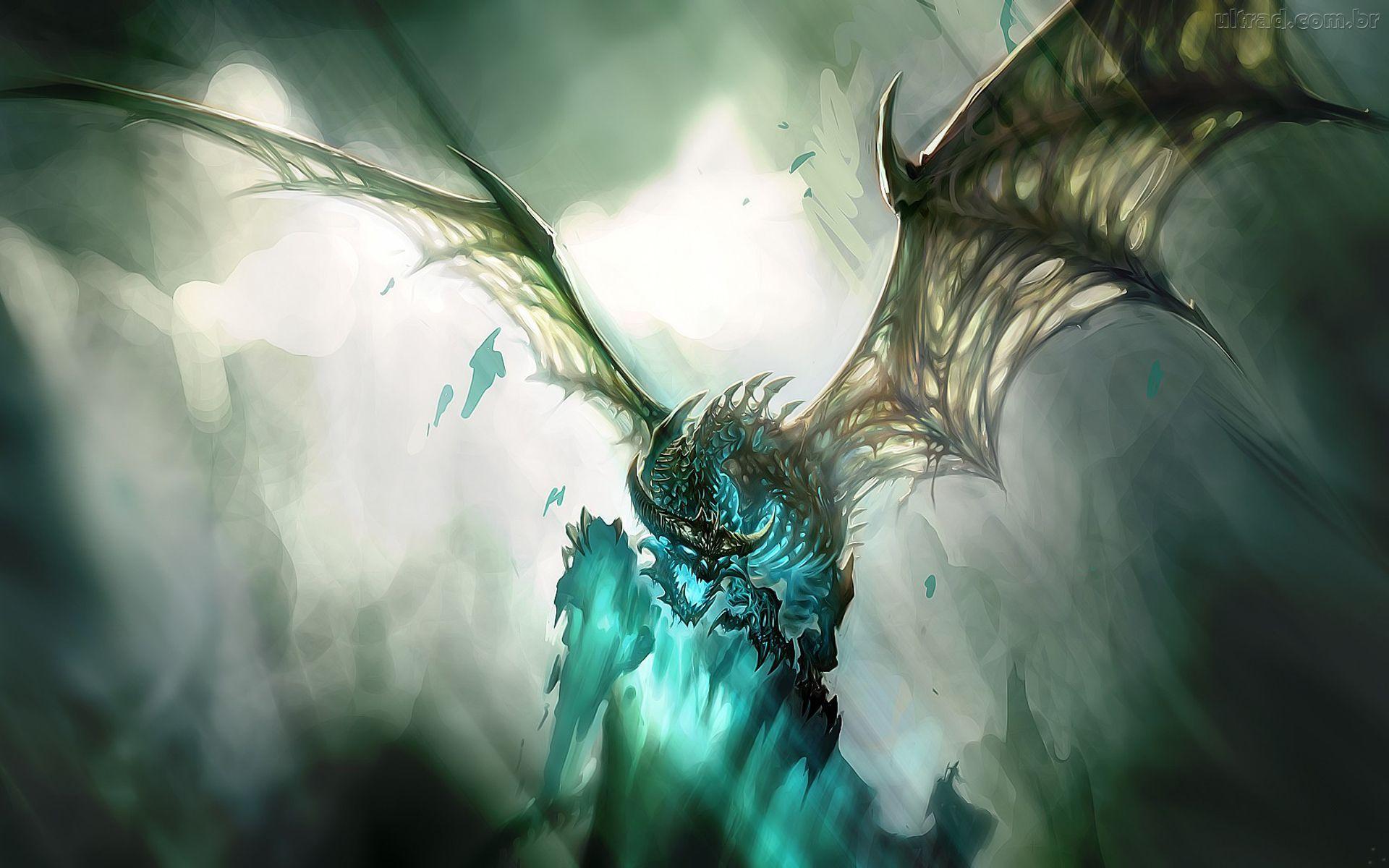 1920x1200 sindragosa of warcraft, Dragões, Dragão de estimação