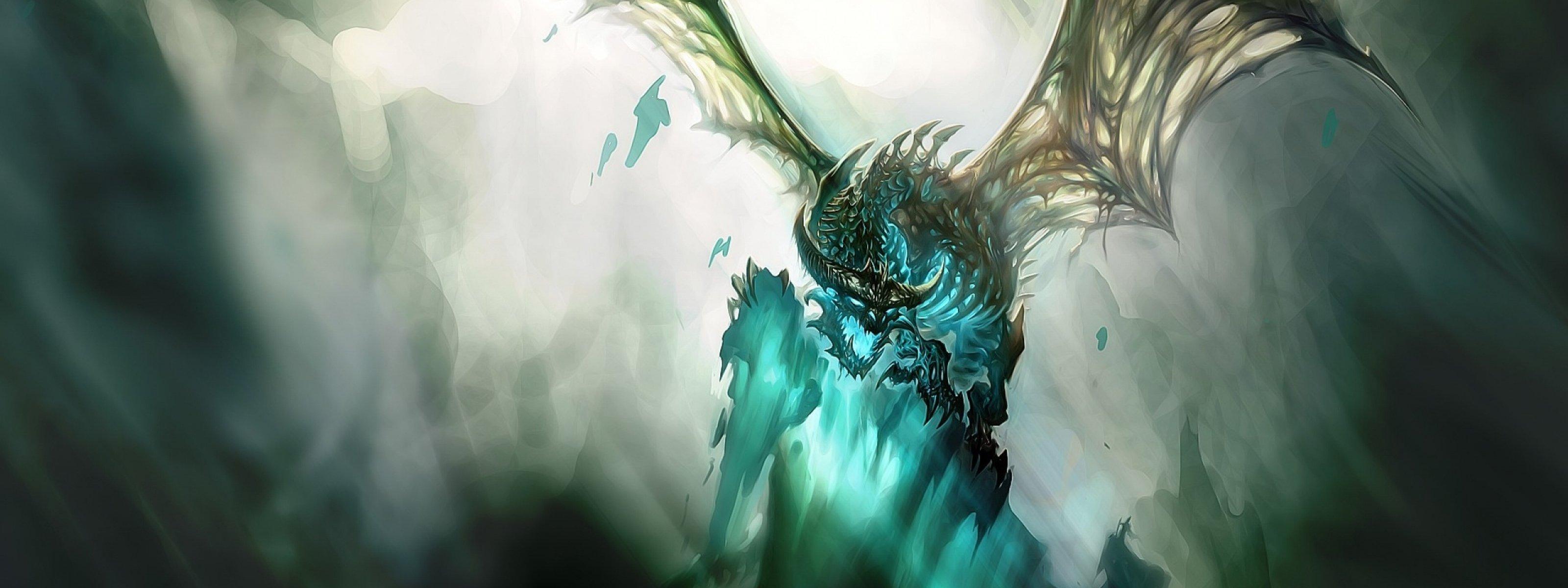 3200x1200 Download Sindragosa (World Of Warcraft) wallpaper for mobile phone, free Sindragosa (World Of Warcraft) HD picture