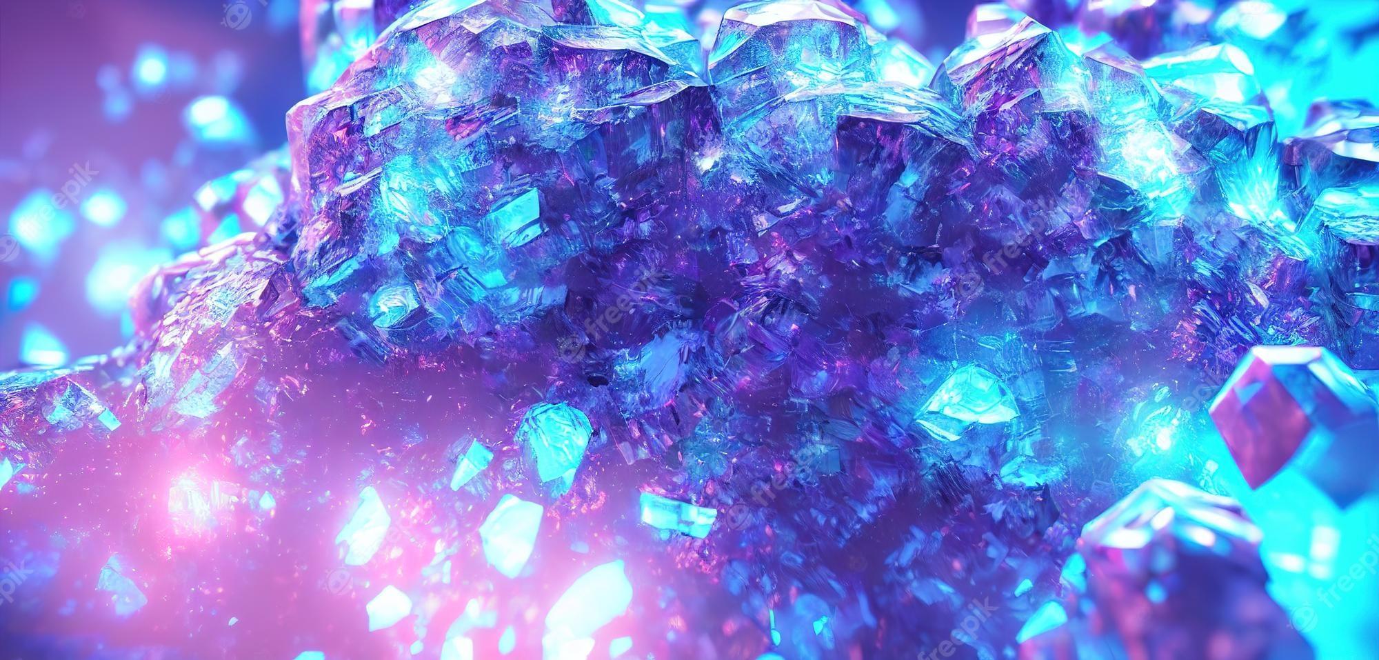 2000x957 Gem Background Shine Image