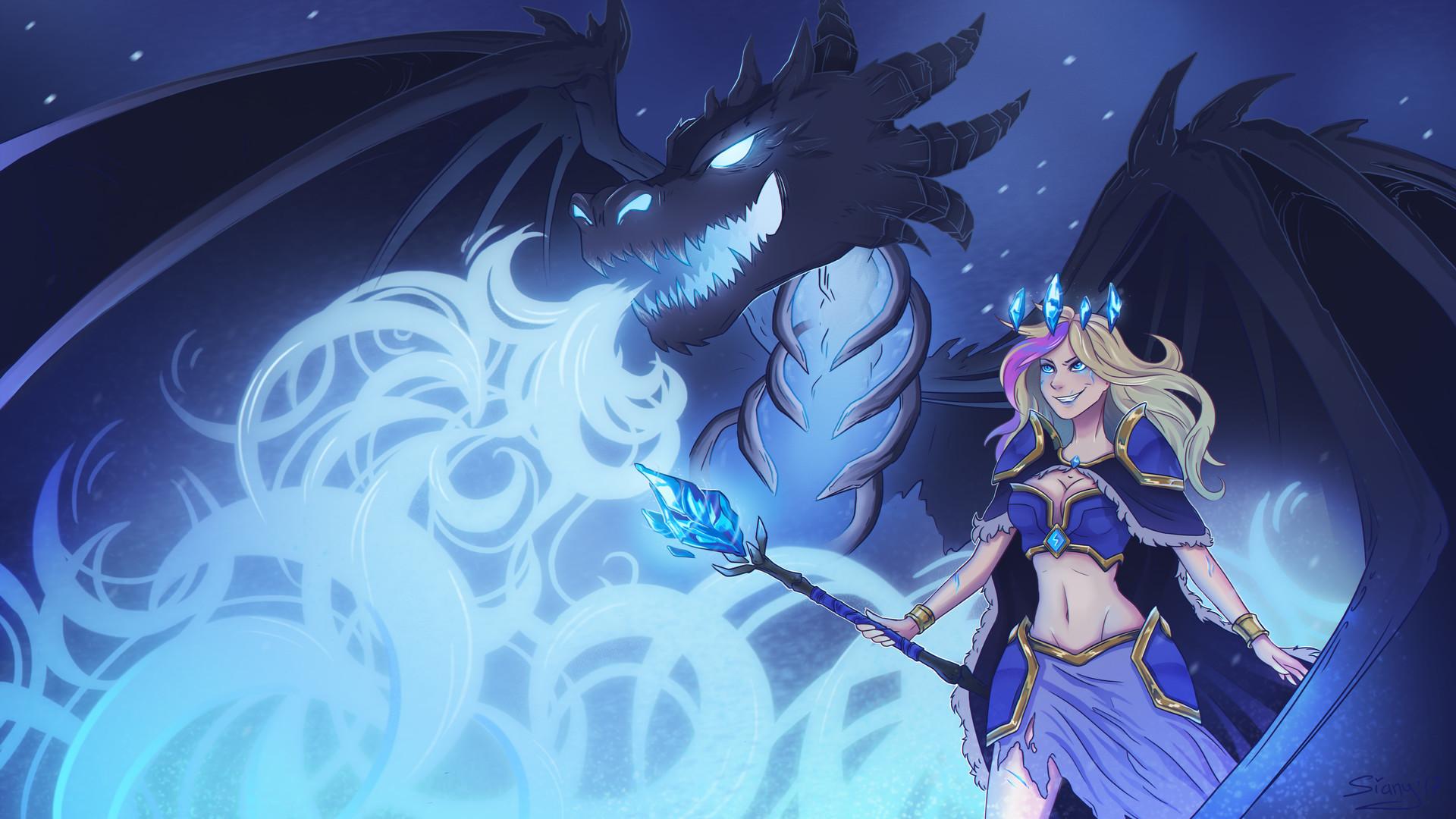 1920x1080 Jaina and Sindragosa