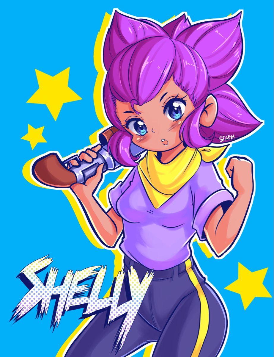 Shelly Brawl Stars Wallpapers Top Free Shelly Brawl Stars Backgrounds WallpaperAccess