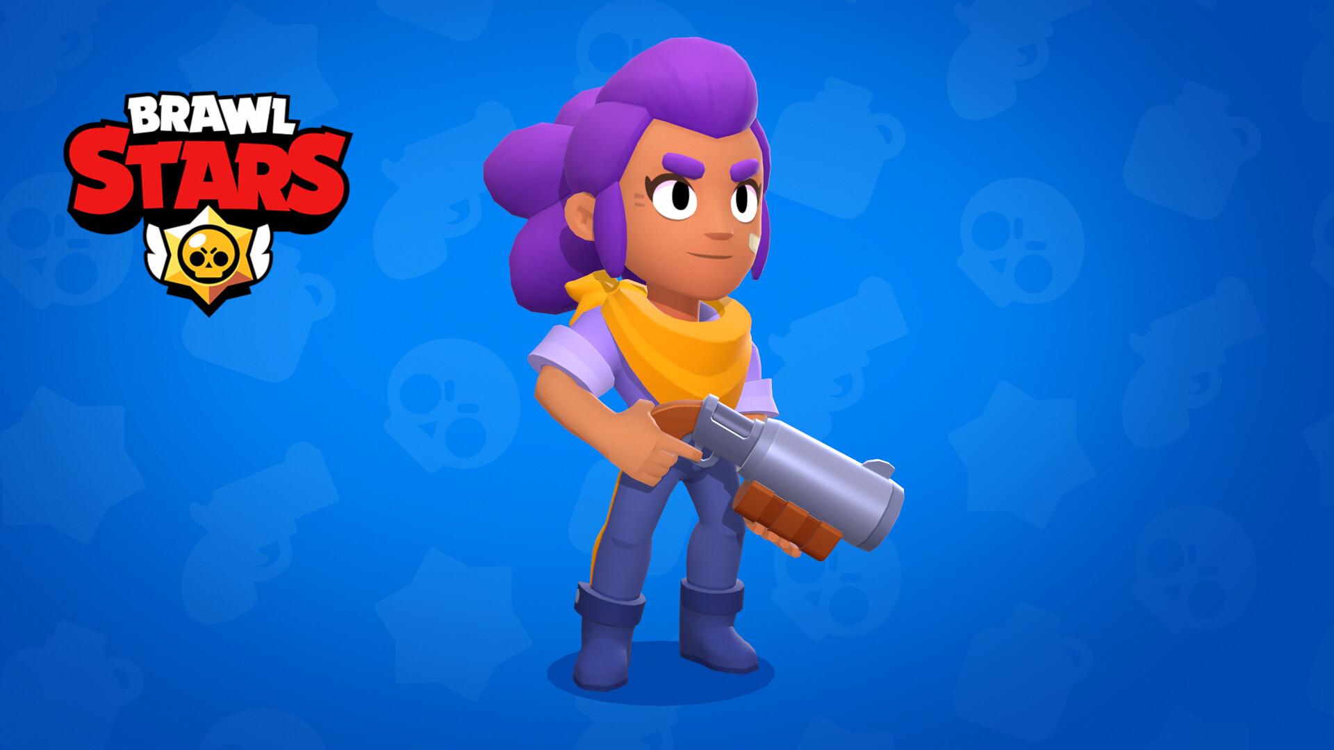 Shelly Brawl Stars Wallpapers Top Free Shelly Brawl Stars Backgrounds