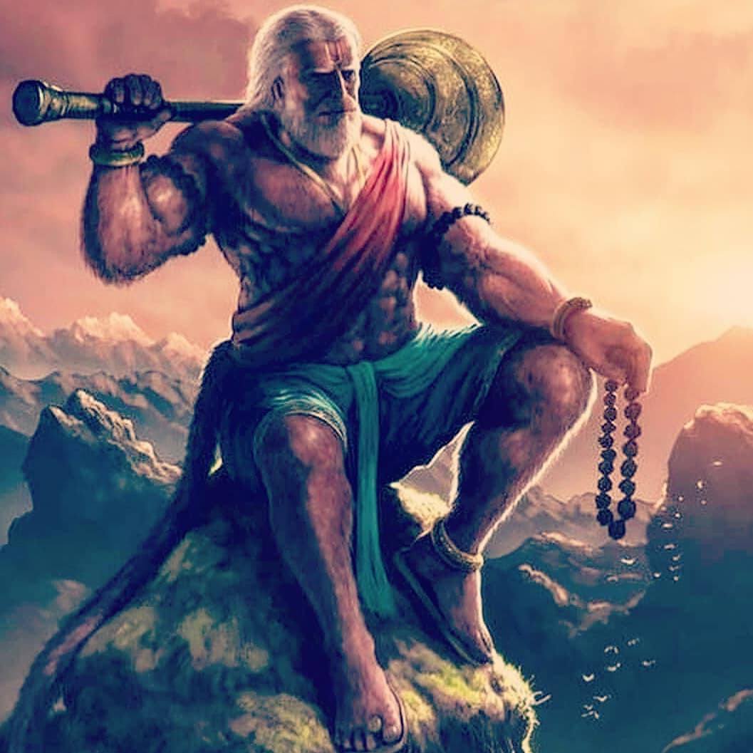 1057x1057 Hanuman Ji Body Wallpaper