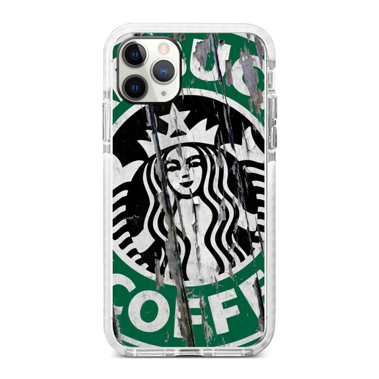 1280x1280 Starbucks Wallpaper Pink iPhone 11 Pro Case