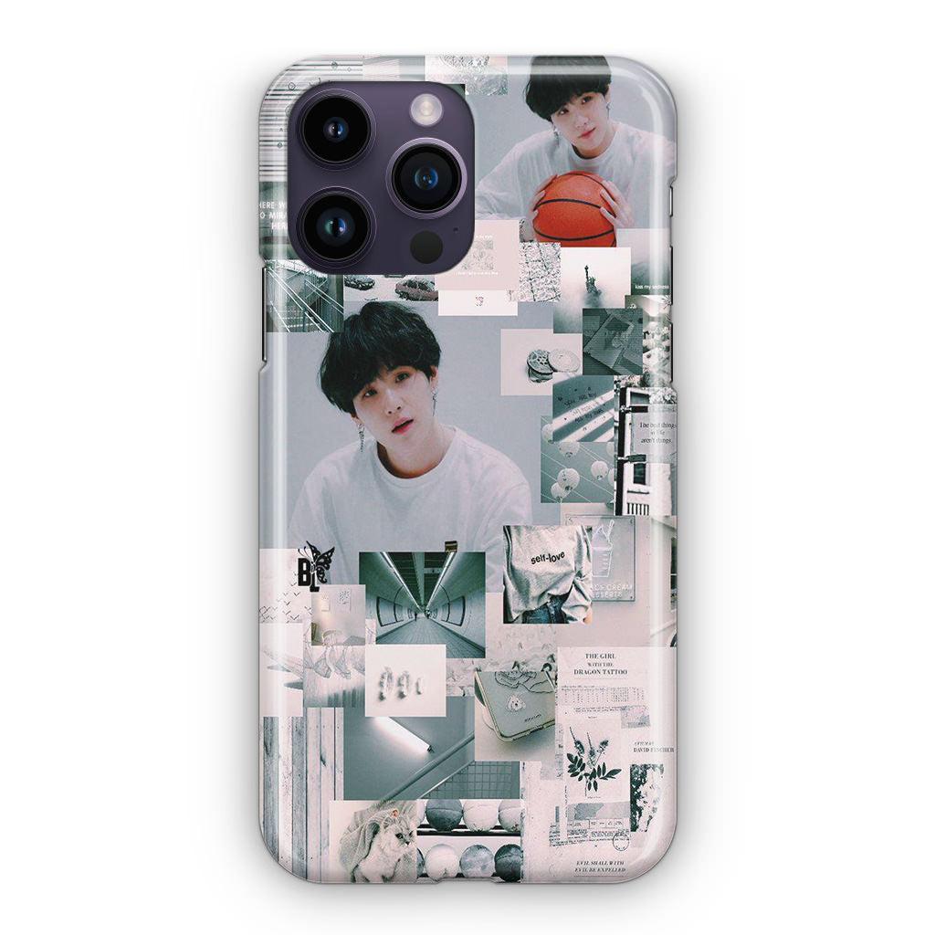 1024x1024 Suga College Wallpaper iPhone 14 Pro / 14 Pro Max Case