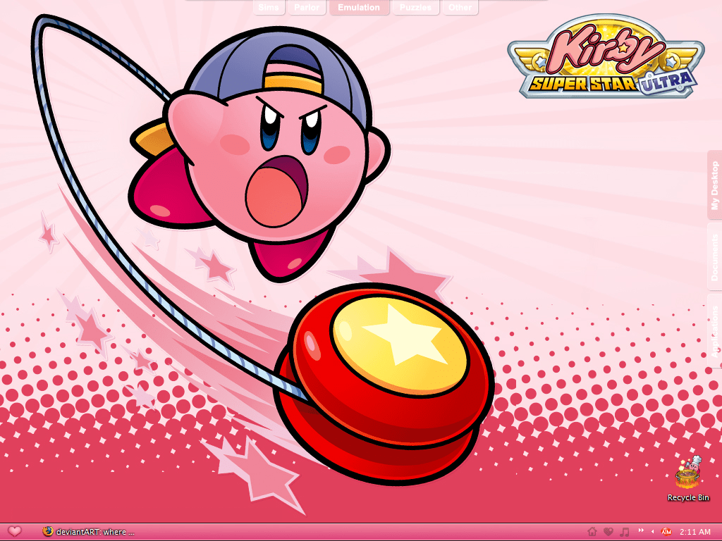 1024x768 Free download Yoyo Kirby Desktop by astroasis on [1024x768] for your Desktop, Mobile & Tablet. Explore Pink Kirby Wallpaper. Jack Kirby Wallpaper, Wallpaper Pink, Pink Background