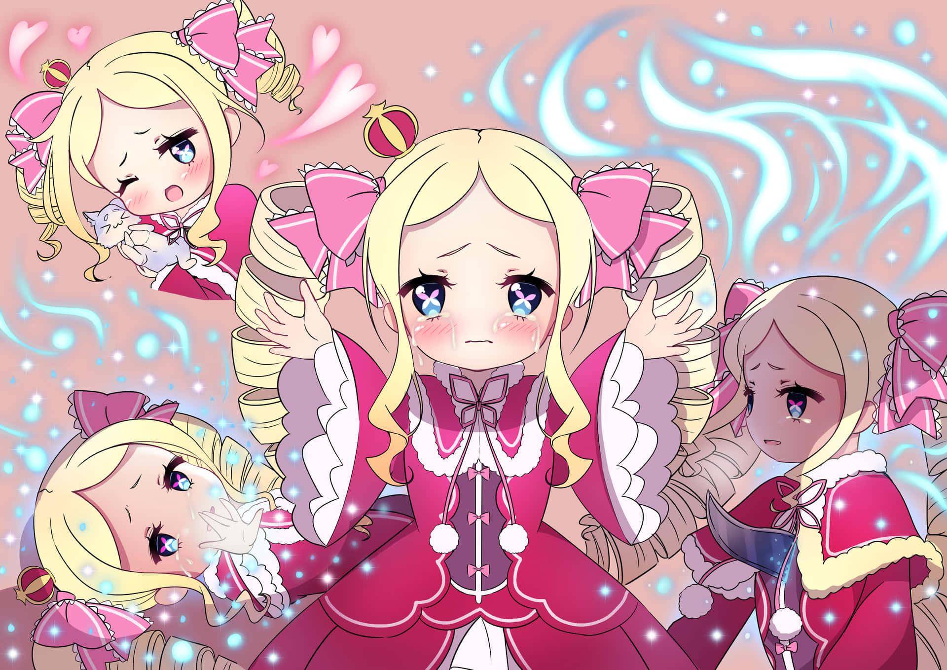 1920x1358 Download Beatrice from Re:Zero enchants viewers with her striking presence Wallpaper