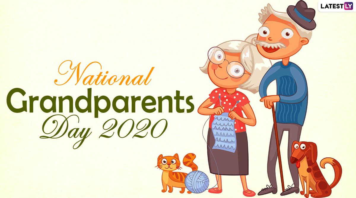 1200x667 National Grandparents Day 2020 HD Image & Wallpaper For Free Download Online: WhatsApp Stickers, GIF Messages, Facebook Greetings, Wishes & SMS to Honour Your Grandfathers and Grandmothers