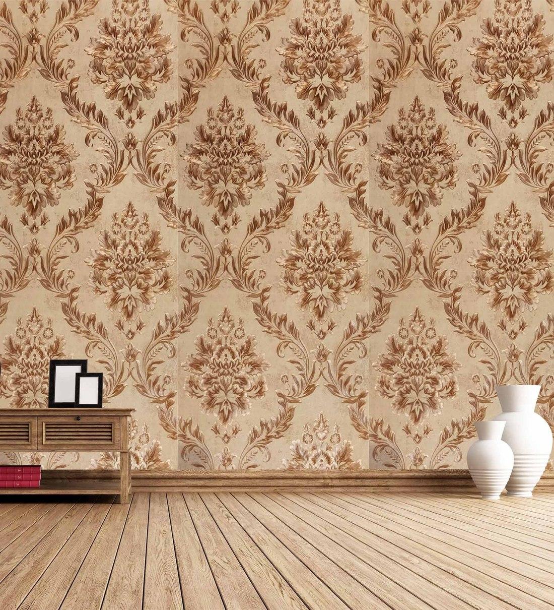 1100x1210 Beige Pvc wallpaper in Bangalore at best price by Tint Wall Papers