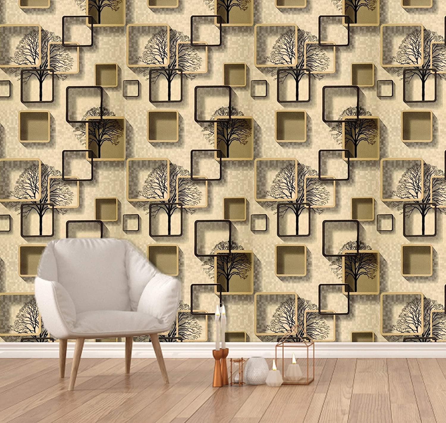 1500x1421 Waterproof PVC Wallpaper, For Wall Covering