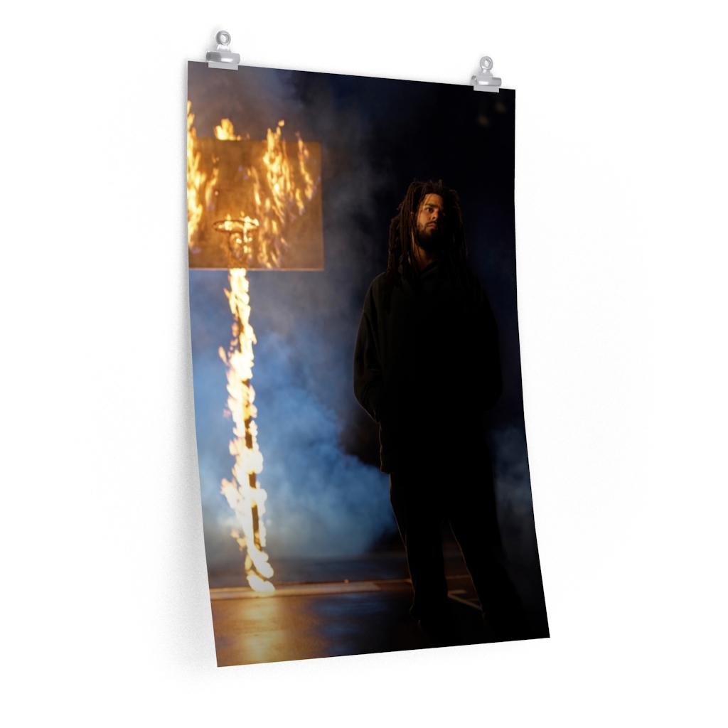 1024x1024 J Cole Off Season Cover Art Poster Fresh Stuff USA