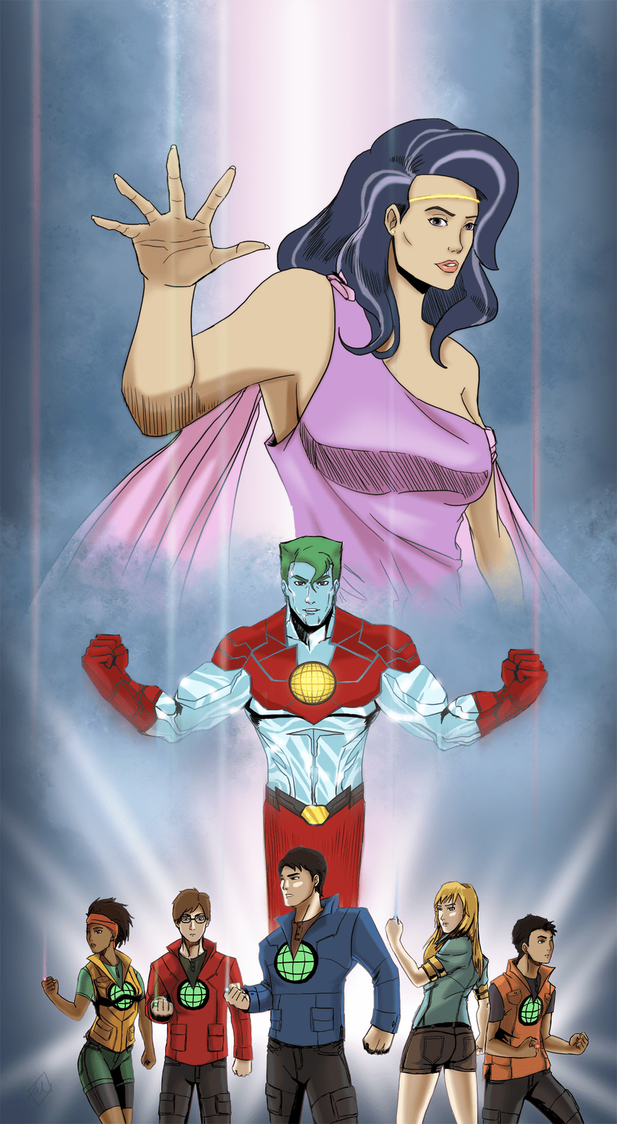 900x1639 Captain Planet And The Planeteers Wallpaper