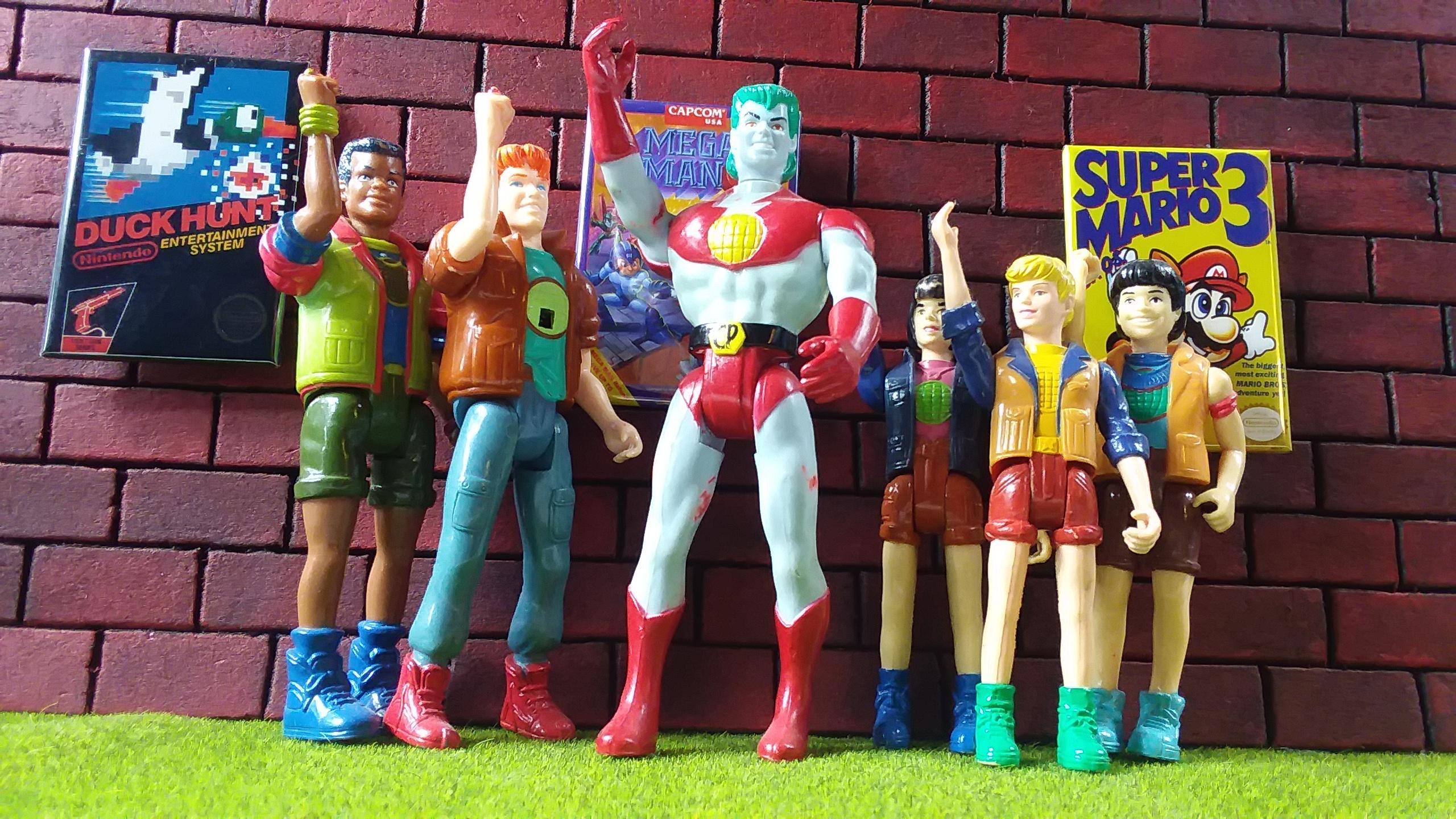 2560x1440 My Captain Planet & the Planeteers figures