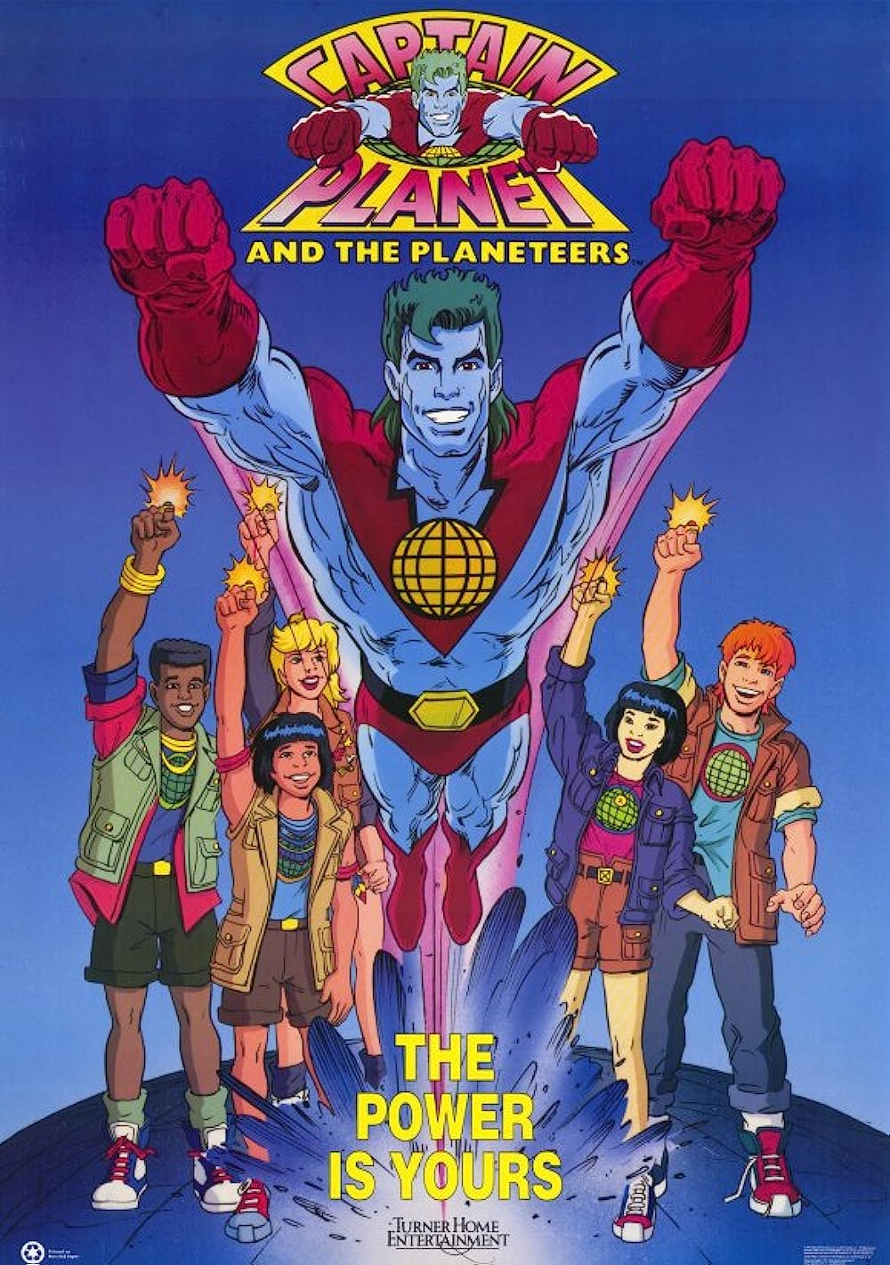1000x1421 Captain Planet and the Planeteers (TV Series 1990–1996)