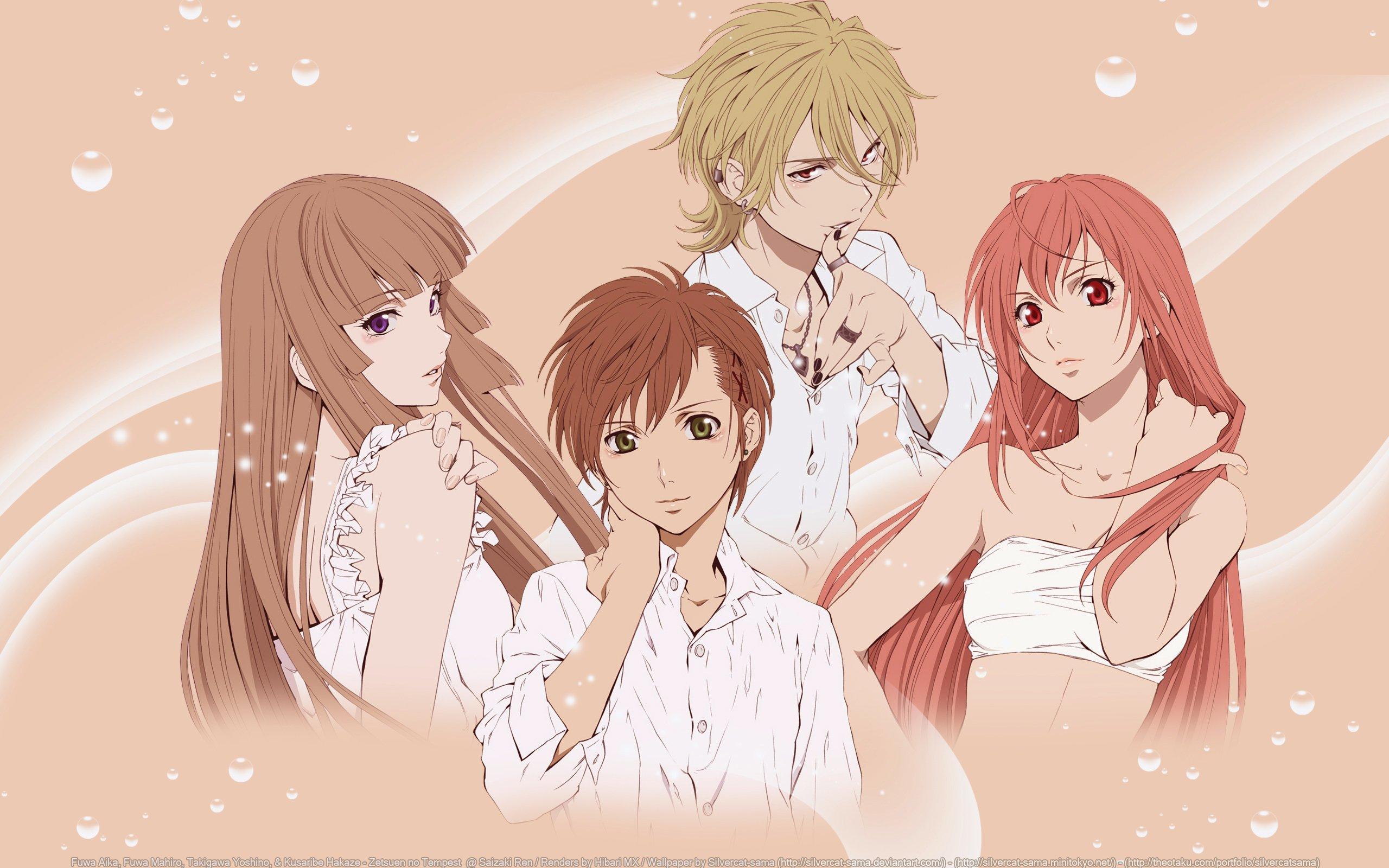 2560x1600 Athah Designs Anime Zetsuen No Tempest Aika Fuwa Hakaze Kusaribe Mahiro Fuwa Yoshino Takigawa 13*19 inches Wall Poster Matte Finish : Amazon.in