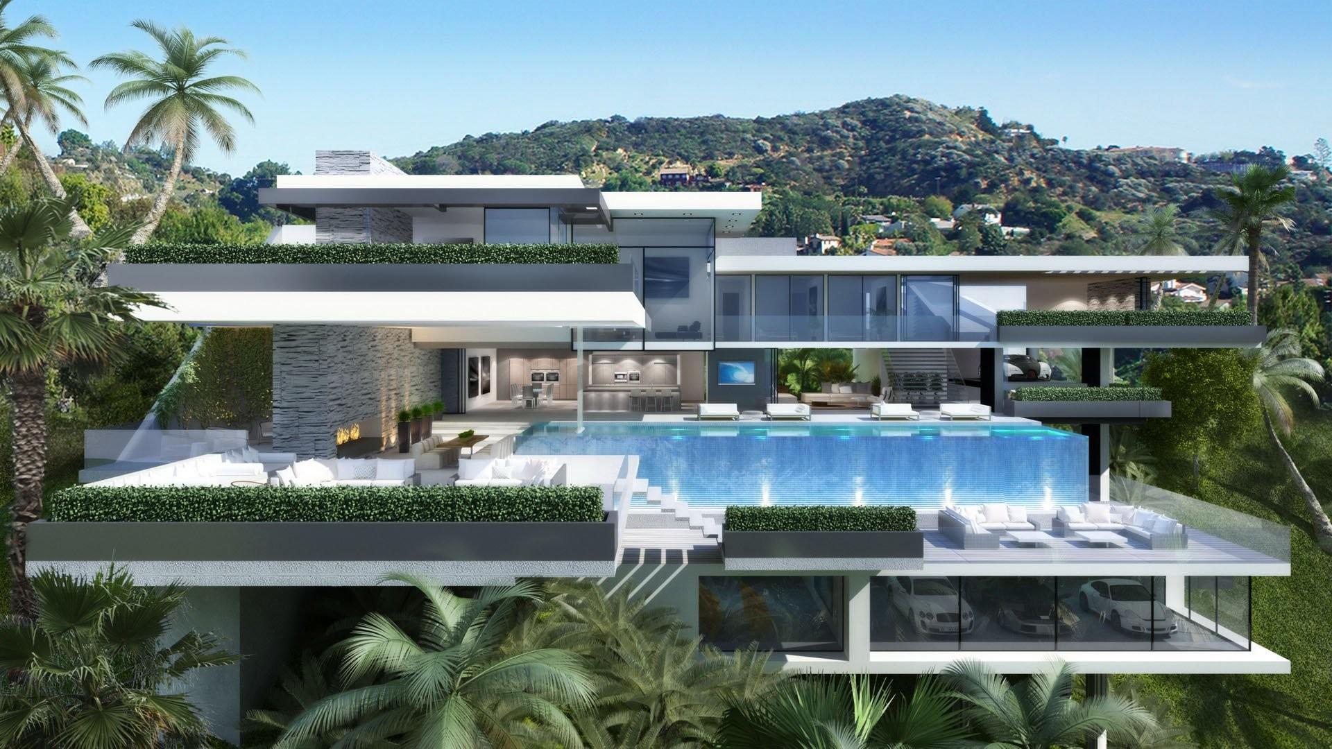 1920x1080 Mansion Wallpaper