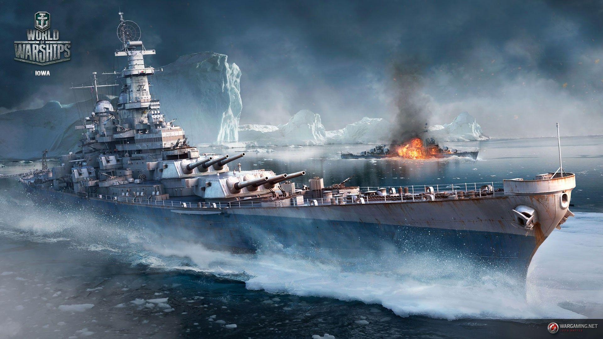 1920x1080 World of Warships, #video games, #World War II, #battleships