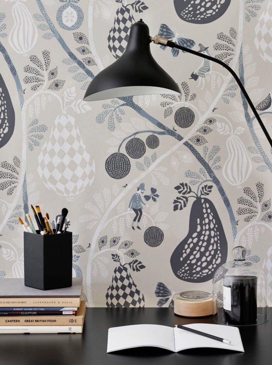 954x1278 Fruit Garden Light Grey