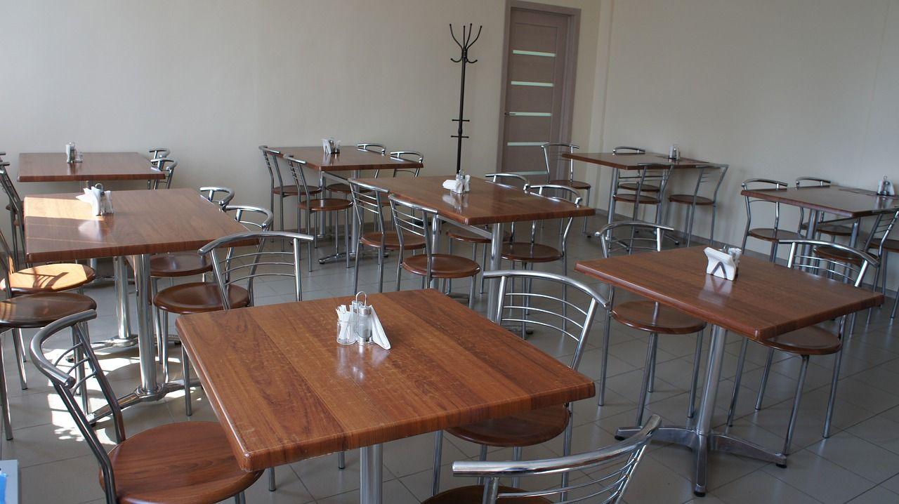 1280x718 Download free photo of Canteen, chairs, restaurant, free picture, free photo