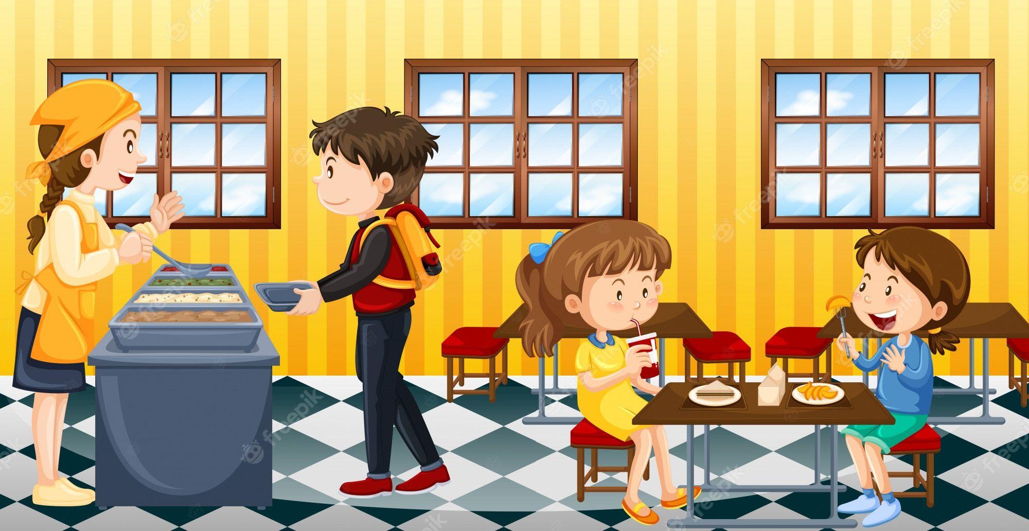 2000x1032 School Canteen Image