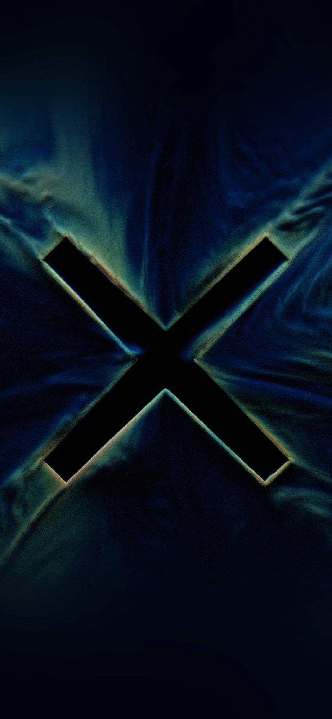 1125x2436 iPhone X wallpaper. x abstract alphabet