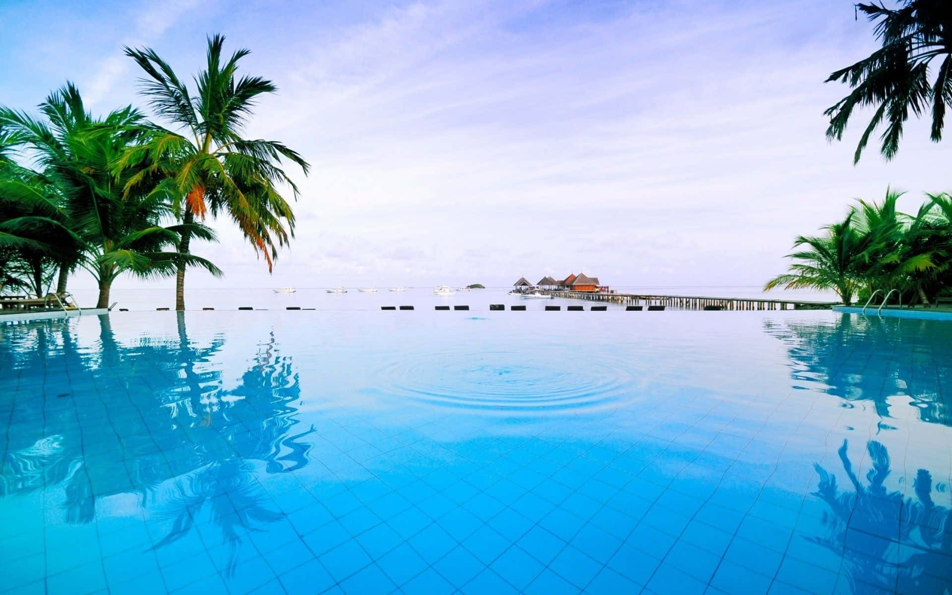 1920x1200 Swimming Pool Background