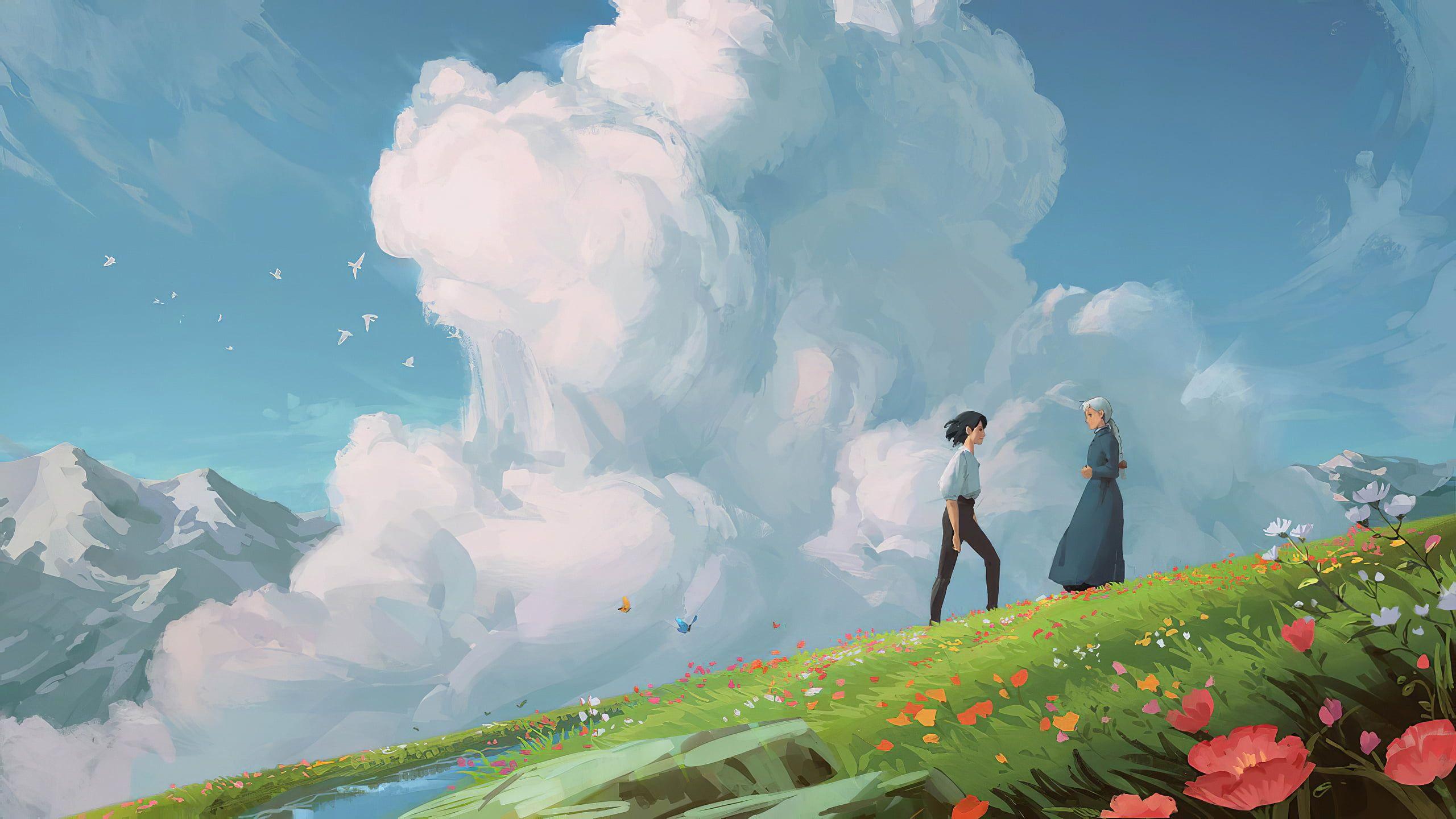 2560x1440 Free download Sophie and Howl Wallpaper Sophie Hatter Sophie Pendragon [2560x1440] for your Desktop, Mobile & Tablet. Explore Howl Pendragon Wallpaper. Howl CS GO Wallpaper, Pendragon Background, Altria Pendragon Wallpaper