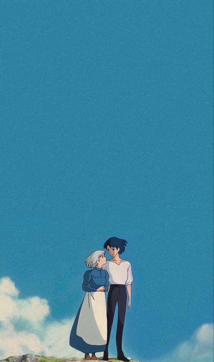 709x1200 Howl's moving castle wallpaper. 캐릭터 일러스트, 스튜디오 지브리 예술, 귀여운 그림