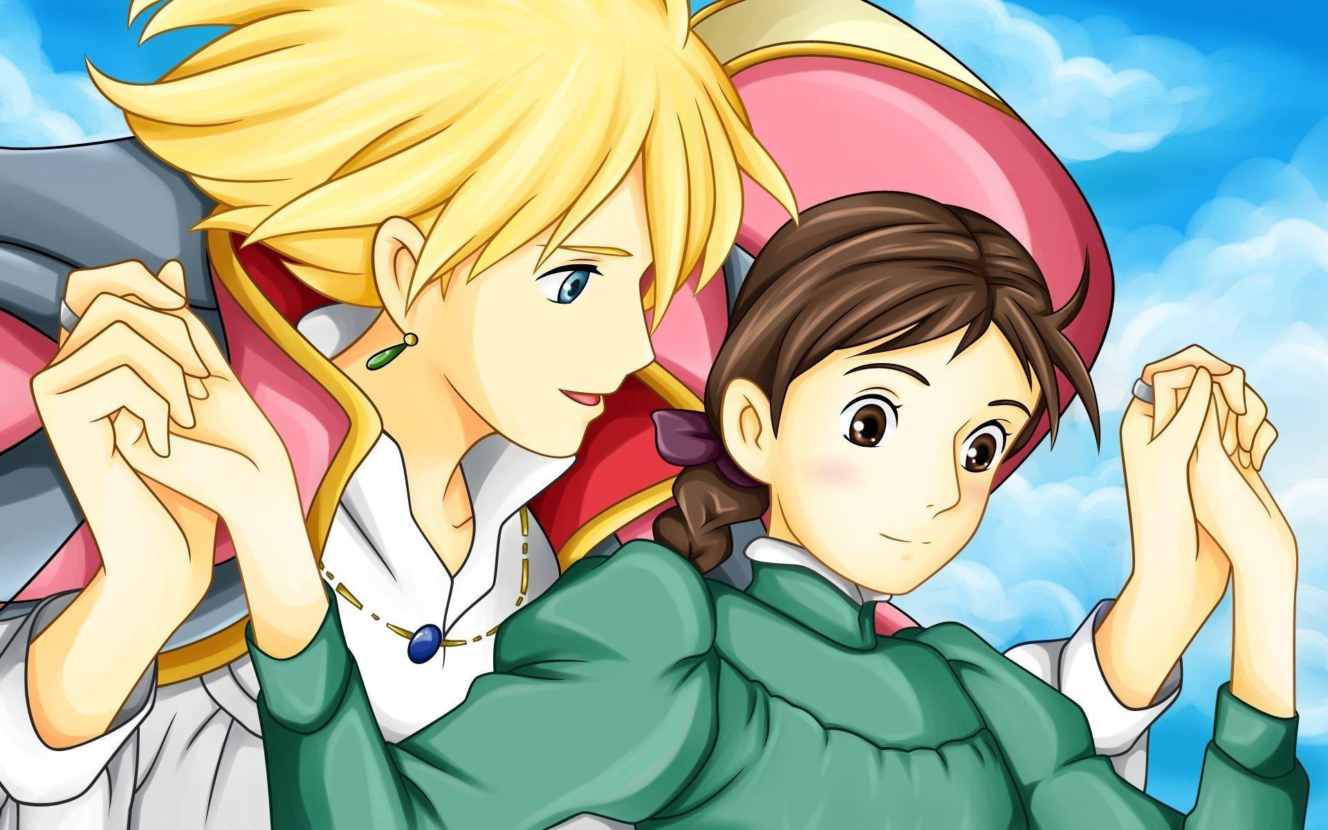 1920x1200 Howl's Moving Castle Desktop Wallpaper HD
