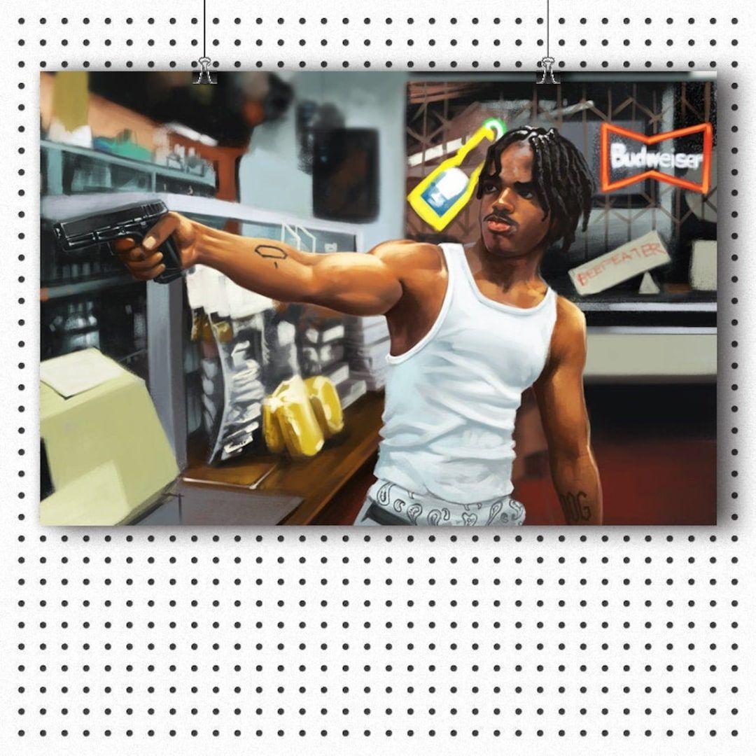 1080x1080 Menace to Society Poster what You Say About My