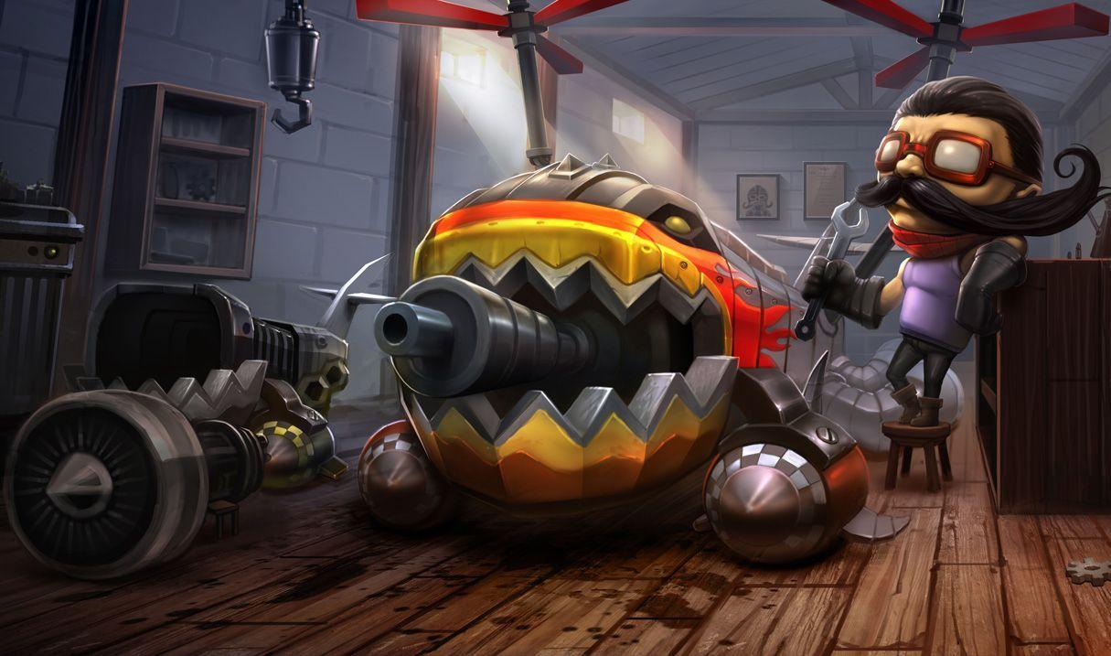 1215x717 NERFPLZ.LOL Corki Wallpaper (Chinese American)