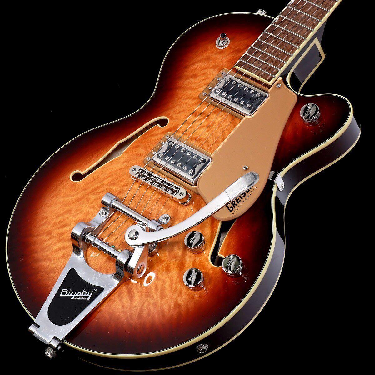 1200x1200 Gretsch G5655T QM Electromatic Center Block Jr. Single Cut Quilted Maple With Bi