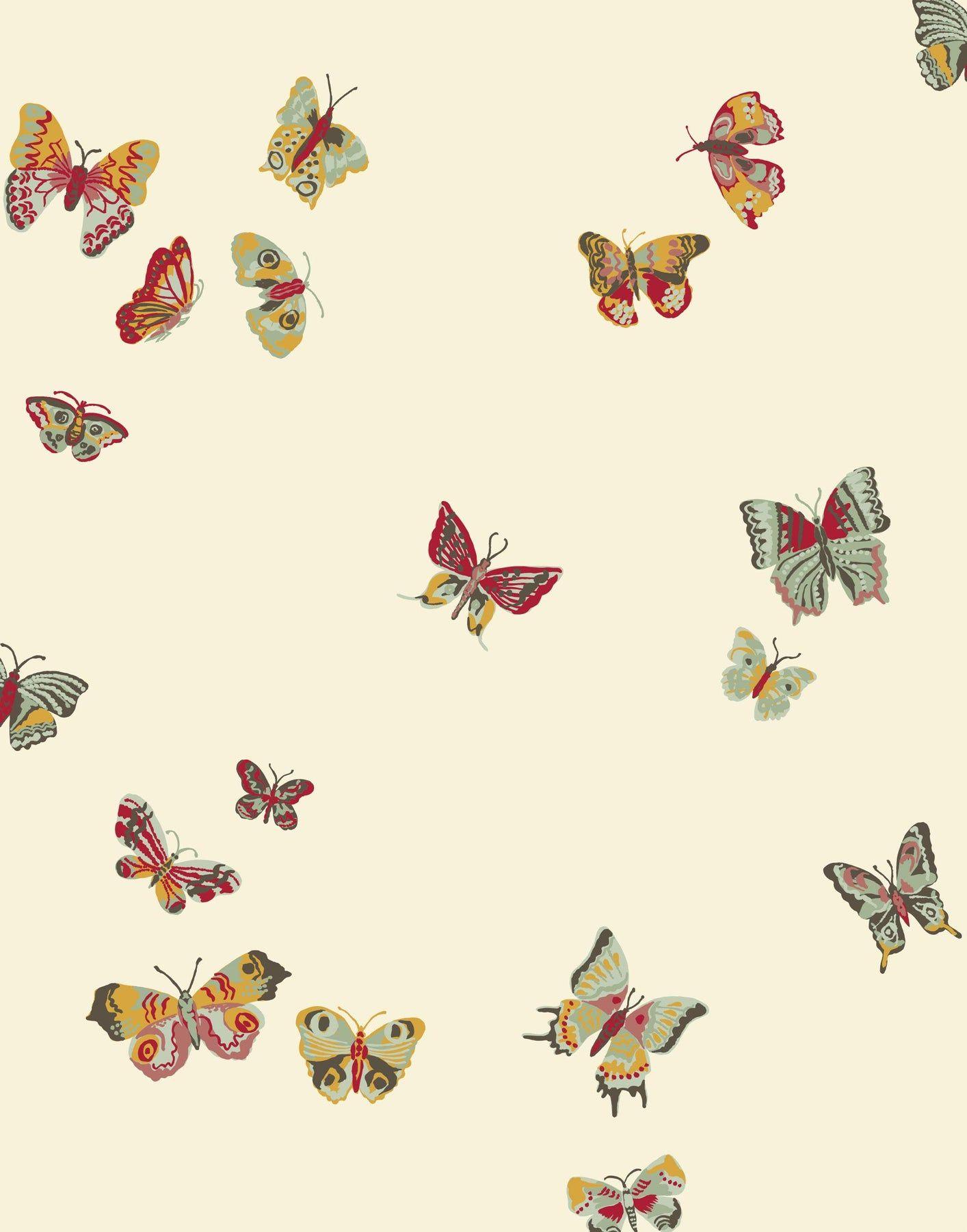1414x1800 Butterfly Wallpaper. Hygge & West