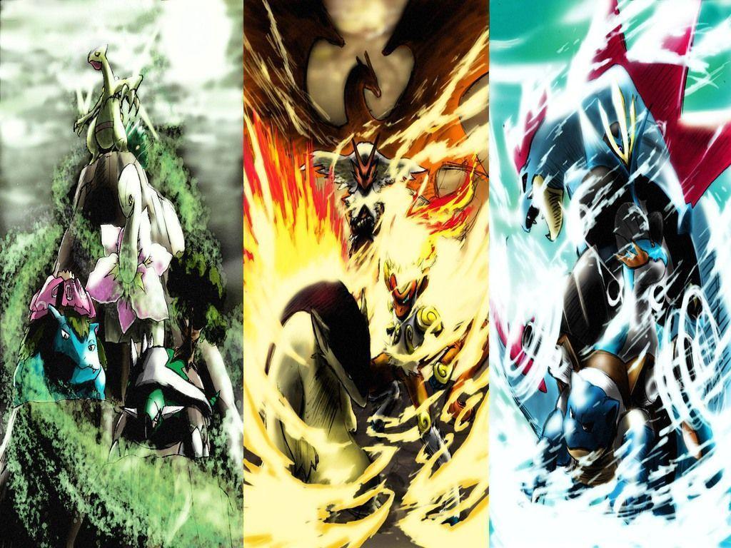 1024x768 Epic Pokémon Wallpaper