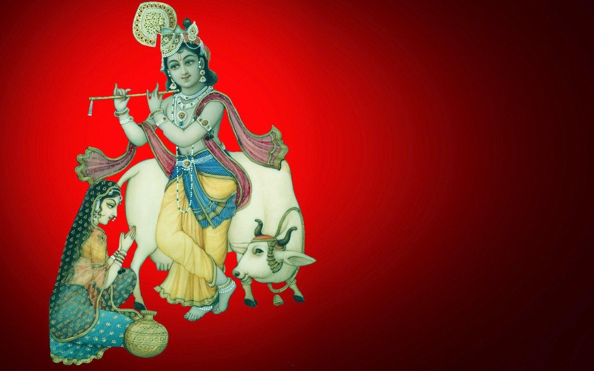 1920x1200 Radha Krishna HD Wallpaper