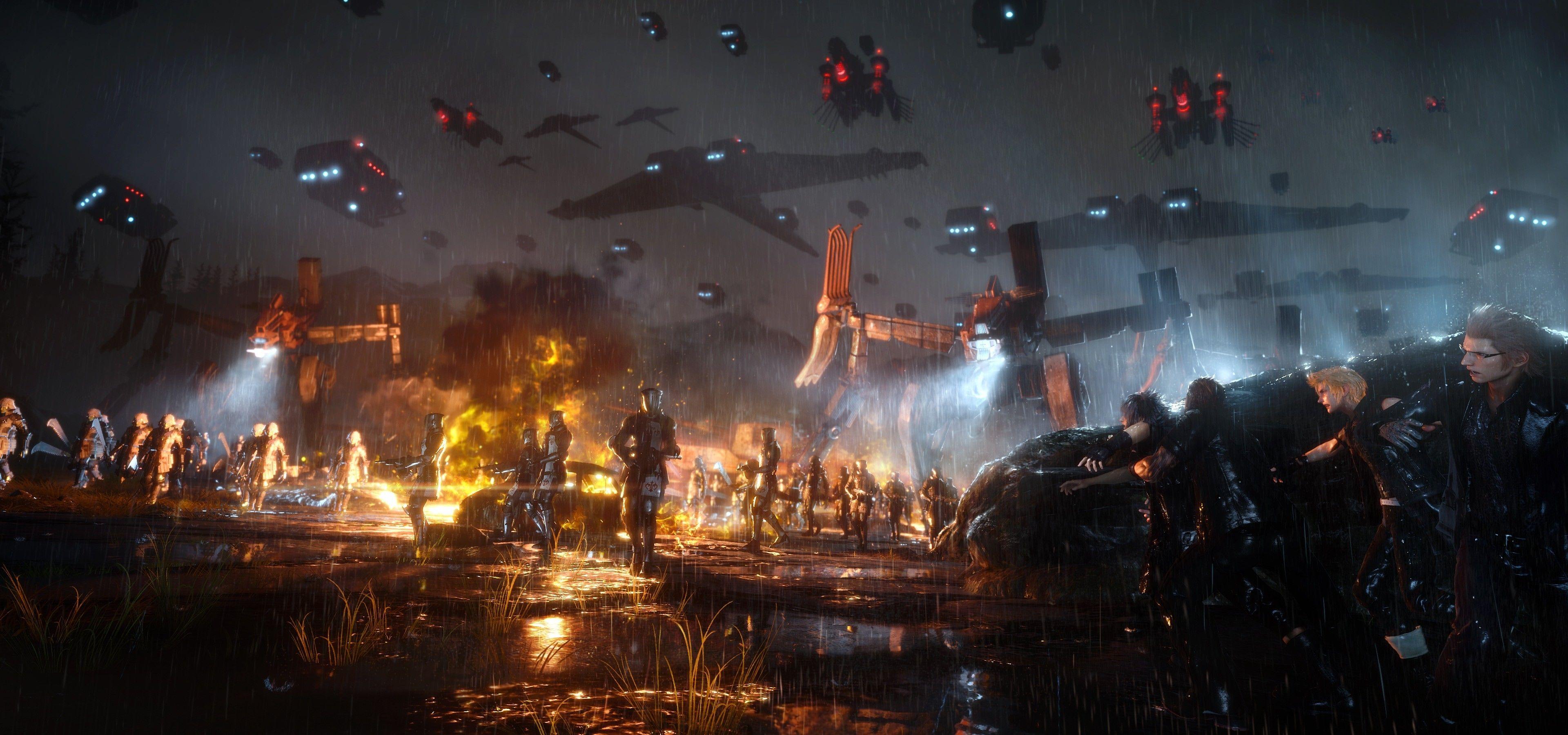 3840x1799 Wallpaper Final Fantasy Type- xbox one, PC, PS Games