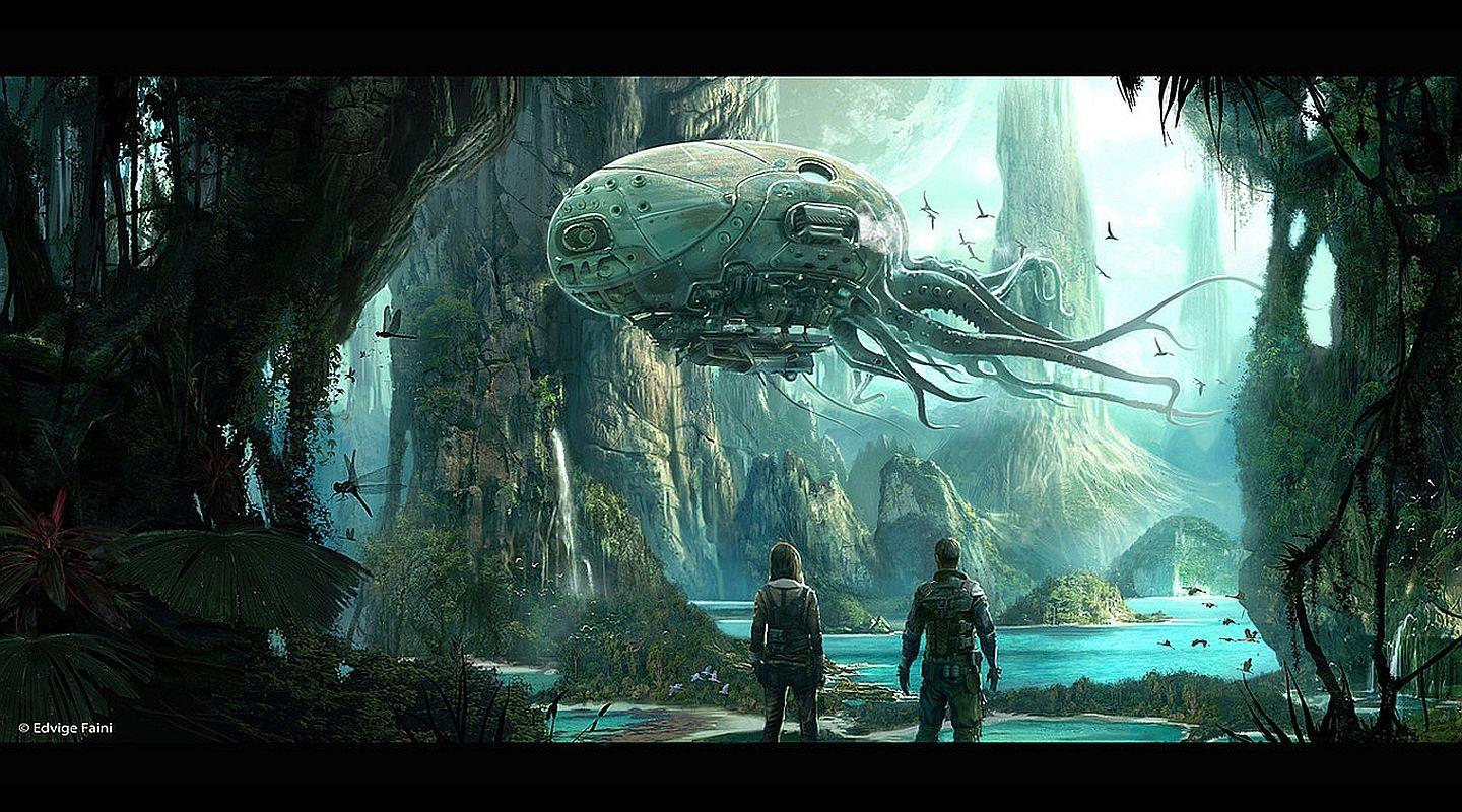 1440x800 Free download Landscape Computer Wallpaper Desktop Background 1440x800 ID [1440x800] for your Desktop, Mobile & Tablet. Explore Wallpaper Science Fiction Planet Landscape. Science Fiction Wallpaper, Science Fiction Wallpaper, Desktop