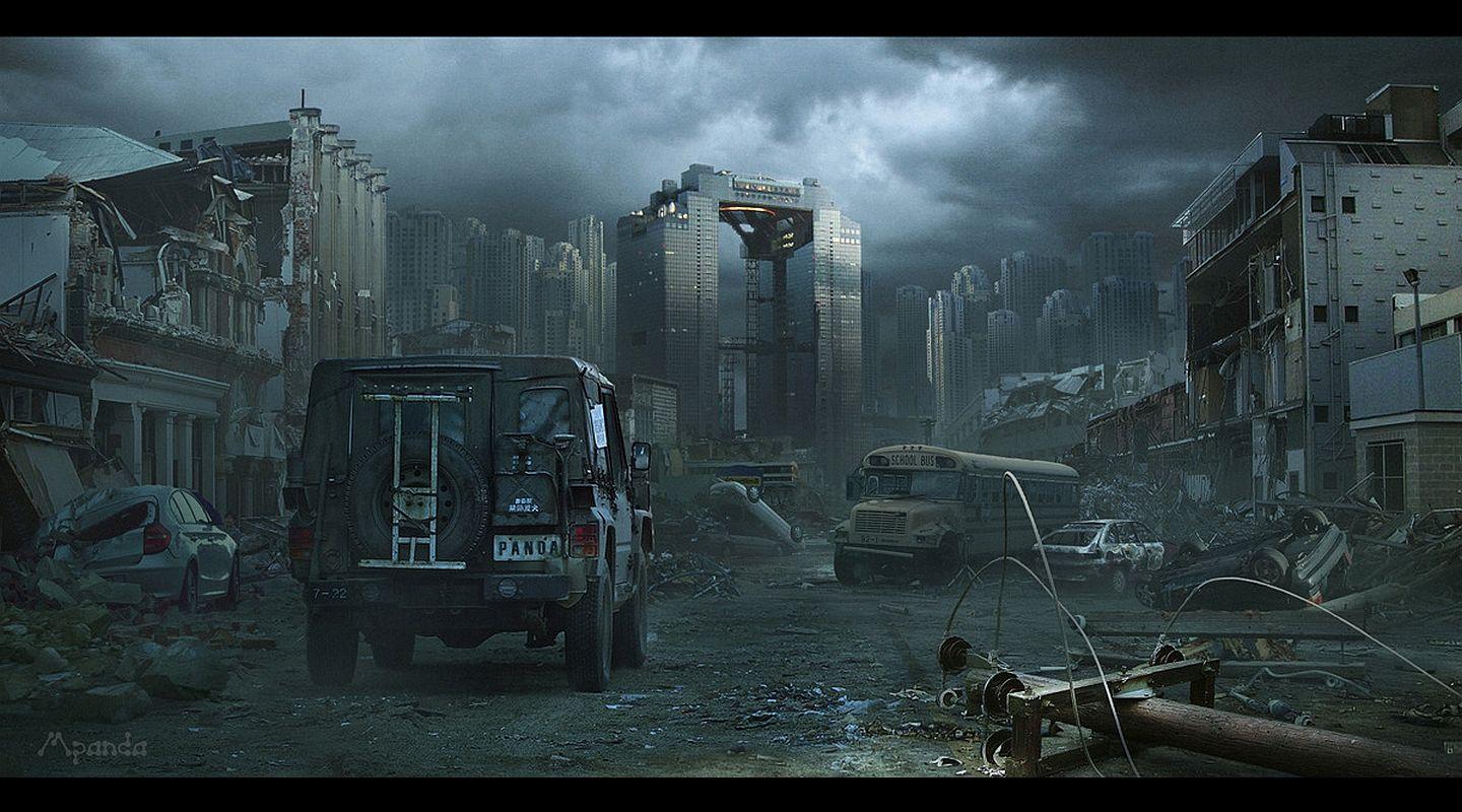 1440x800 Sci Fi Post Apocalyptic Wallpaper:1440x800