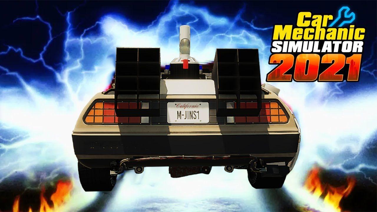 1280x720 Headed Back to the Future with Delorean Rebuild! Mechanic Simulator 2021